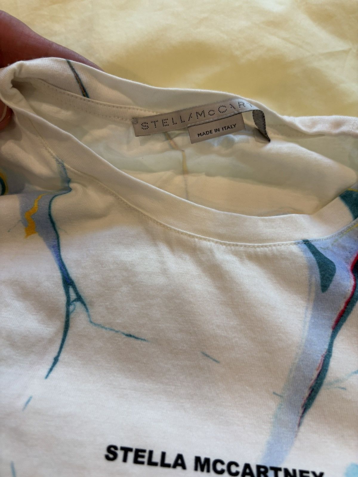 Stella McCartney Stella Mccartney Tie Dye Graphic T Shirt Size XS / US 0-2 / IT 36-38 - 4 Thumbnail