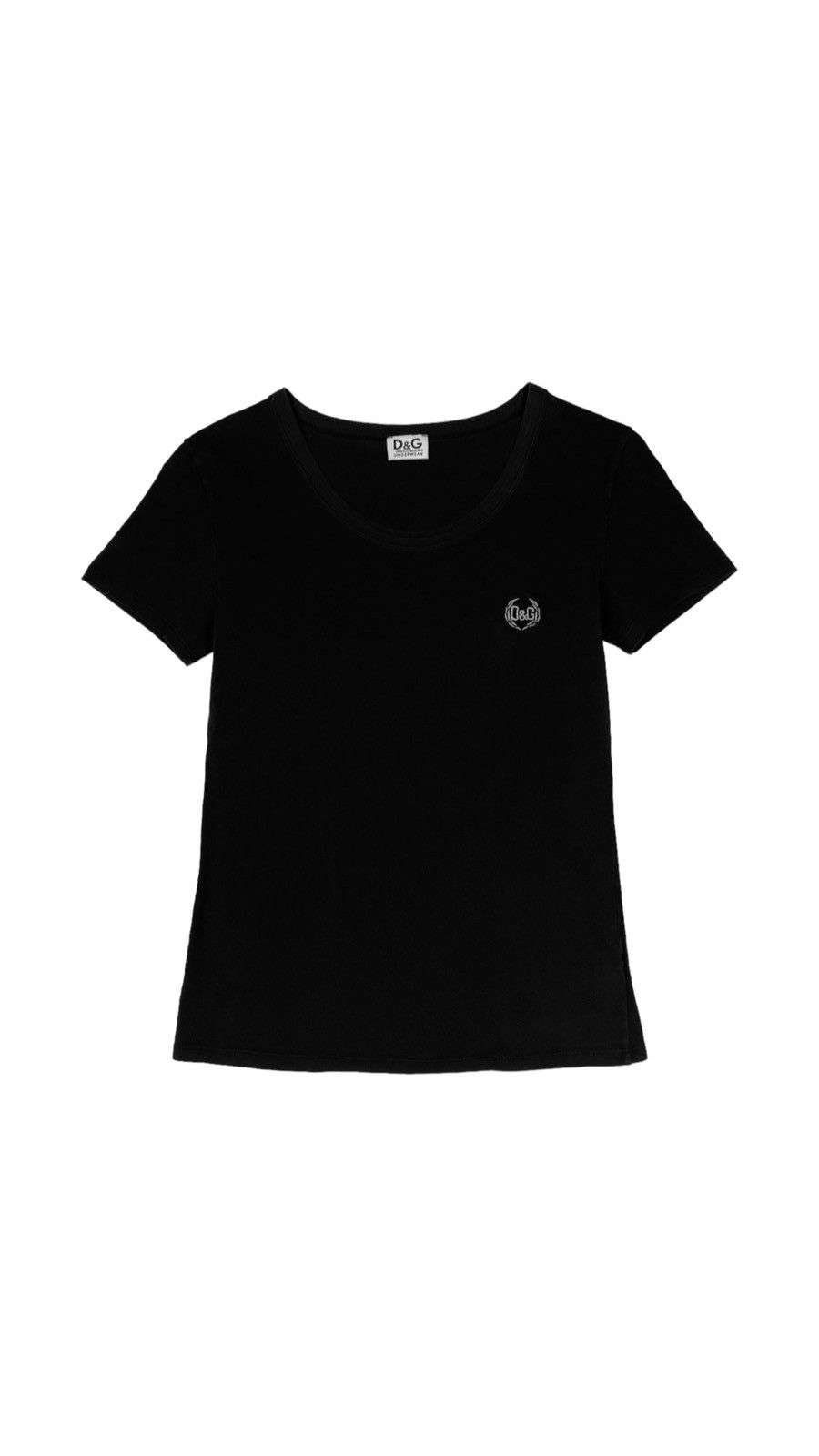 Dolce & Gabbana Dolce&Gabbana Embroidery Logo T-Shirt Size S / US 4 / IT 40 - 1 Thumbnail