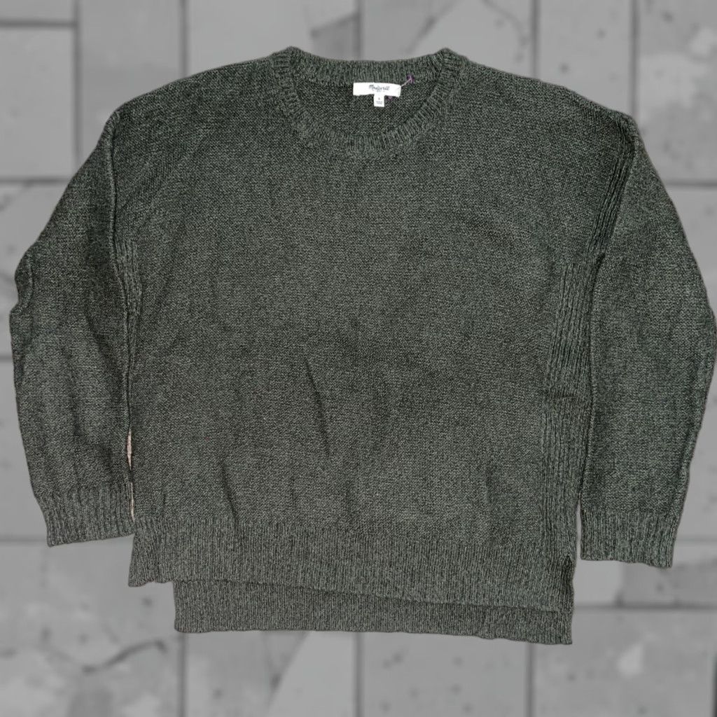 Madewell Madewell Sweater Crew Neck Green Womens S Pullover Size S / US 4 / IT 40 - 1 Thumbnail