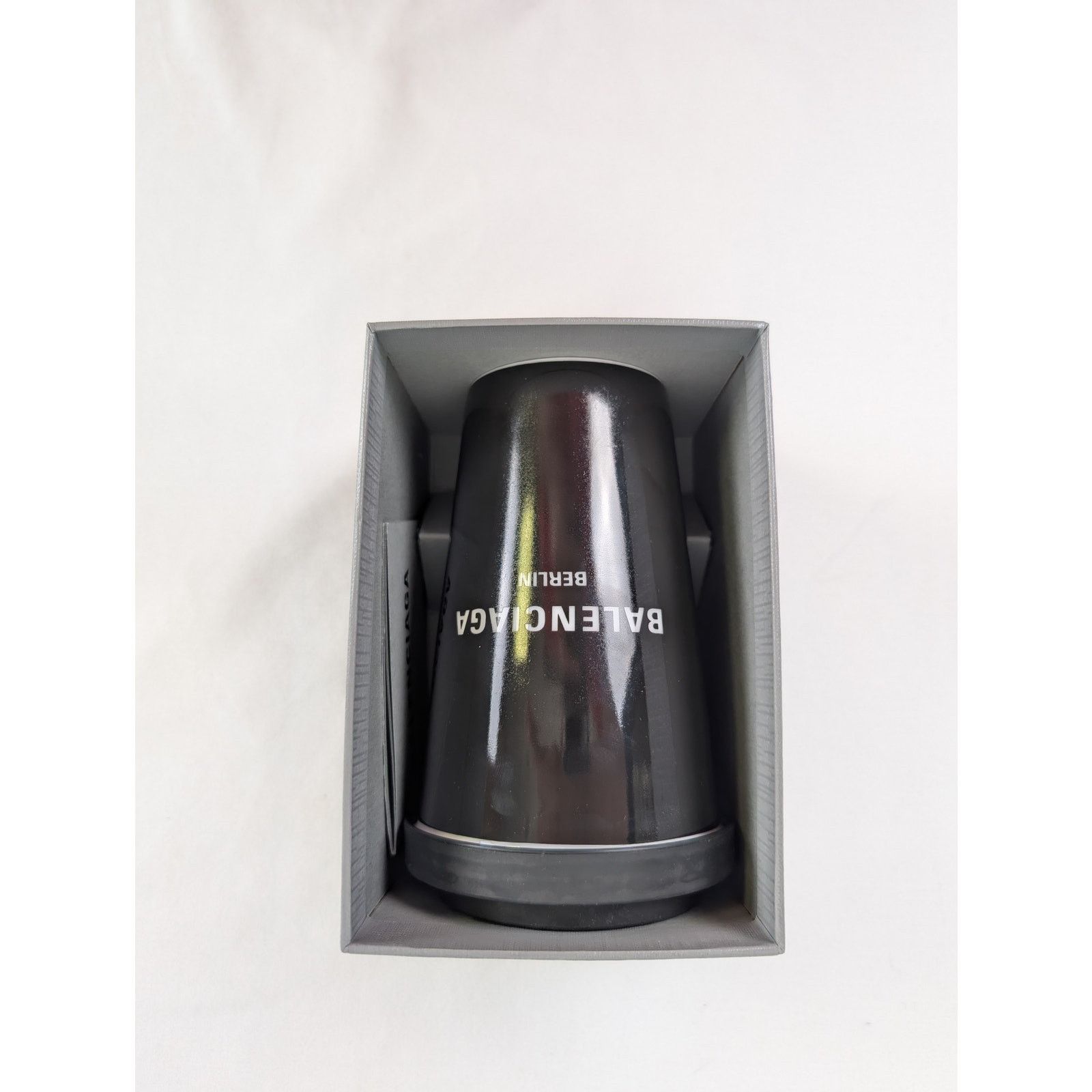 Balenciaga o1rshd1 Q:3 / Size:OS/ Berlin Porcelain Coffee Cup Mug Black Size ONE SIZE - 10 Thumbnail