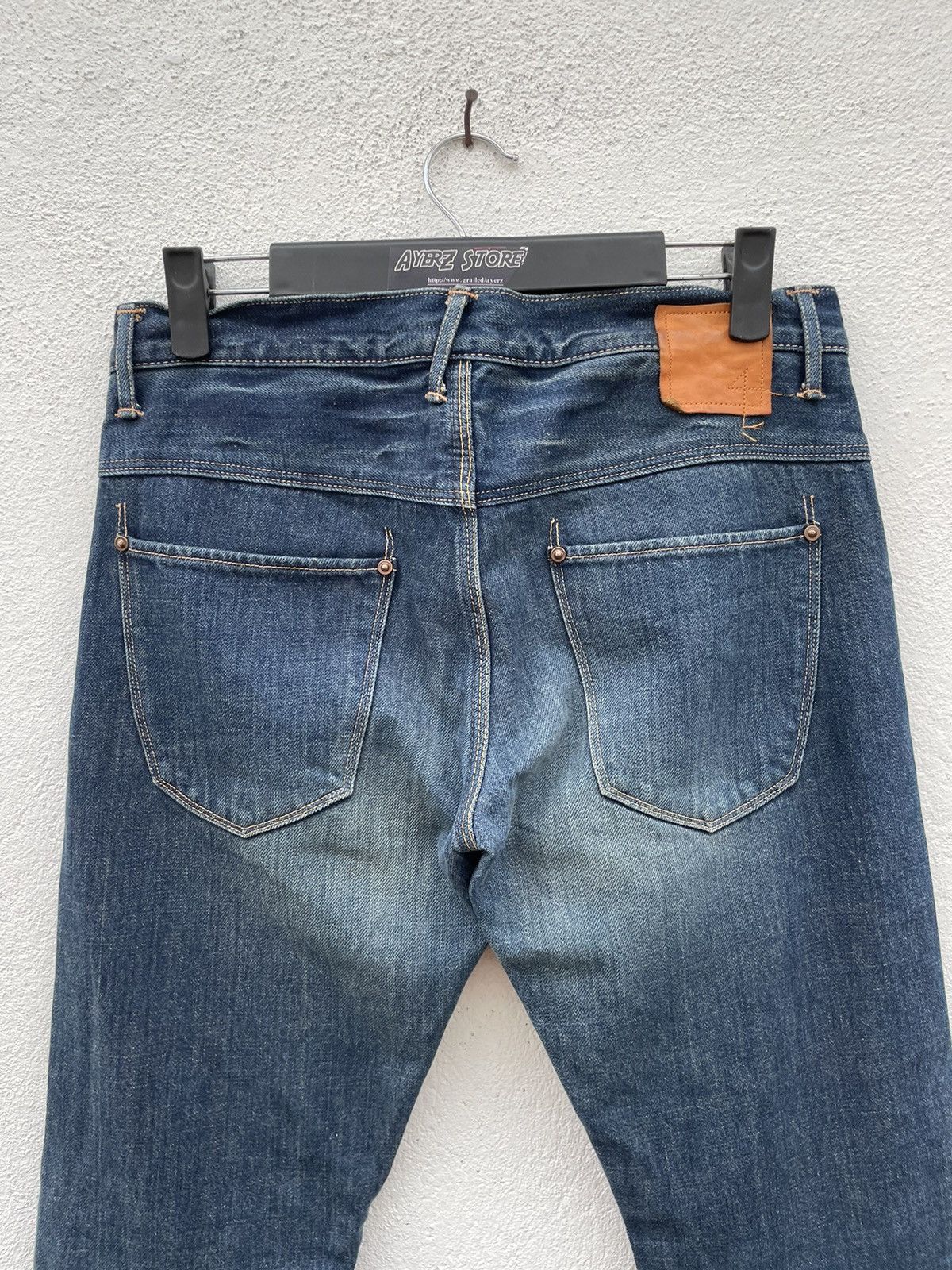 If Six Was Nine Japan Brand Medio Quadro Flare Jeans Made In Japan Size US 30 / EU 46 - 8 Thumbnail