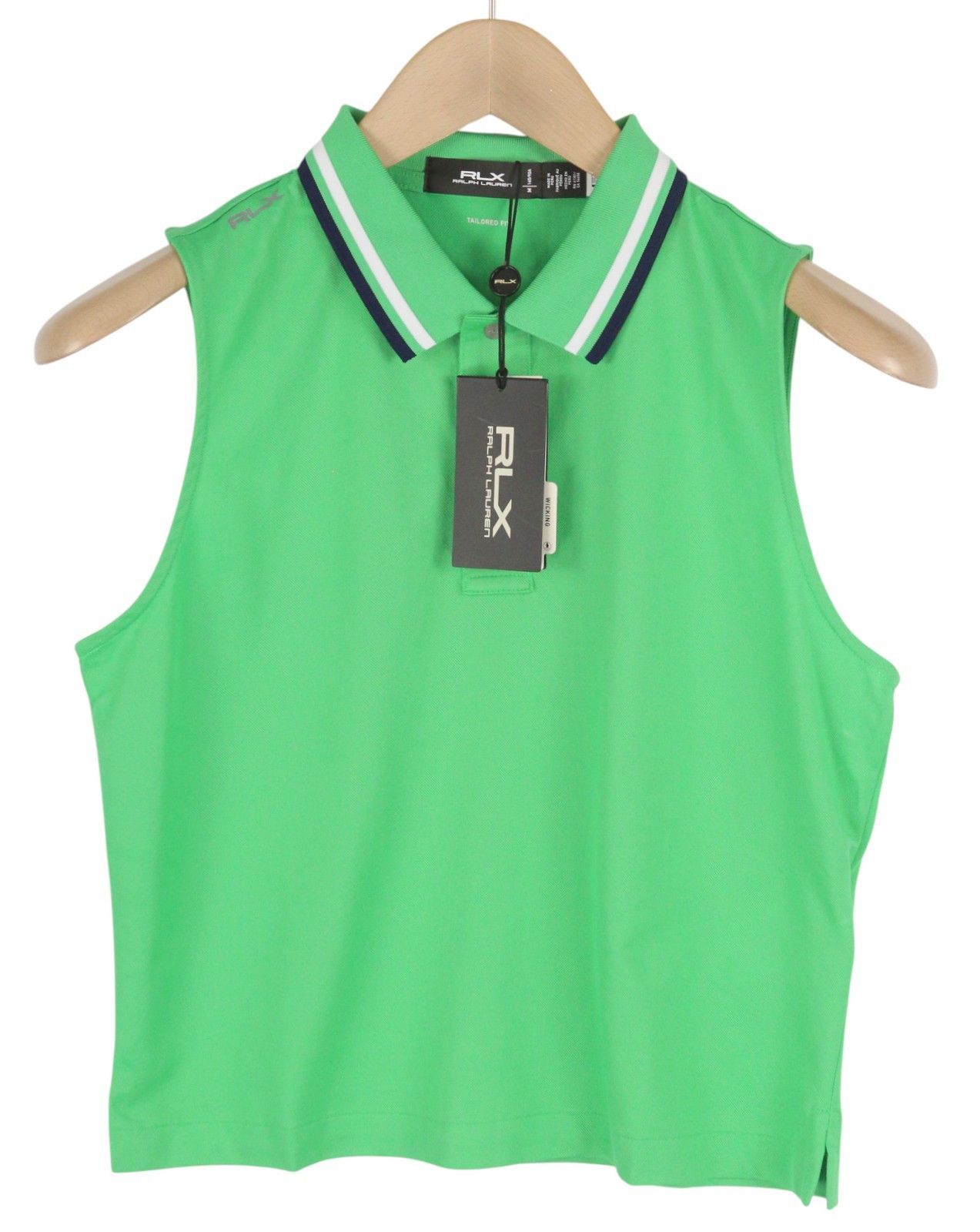 RLX Ralph Lauren GOLF M Green Sleeveless Polo 84712 Size M / US 6-8 / IT 42-44 - 1 Thumbnail