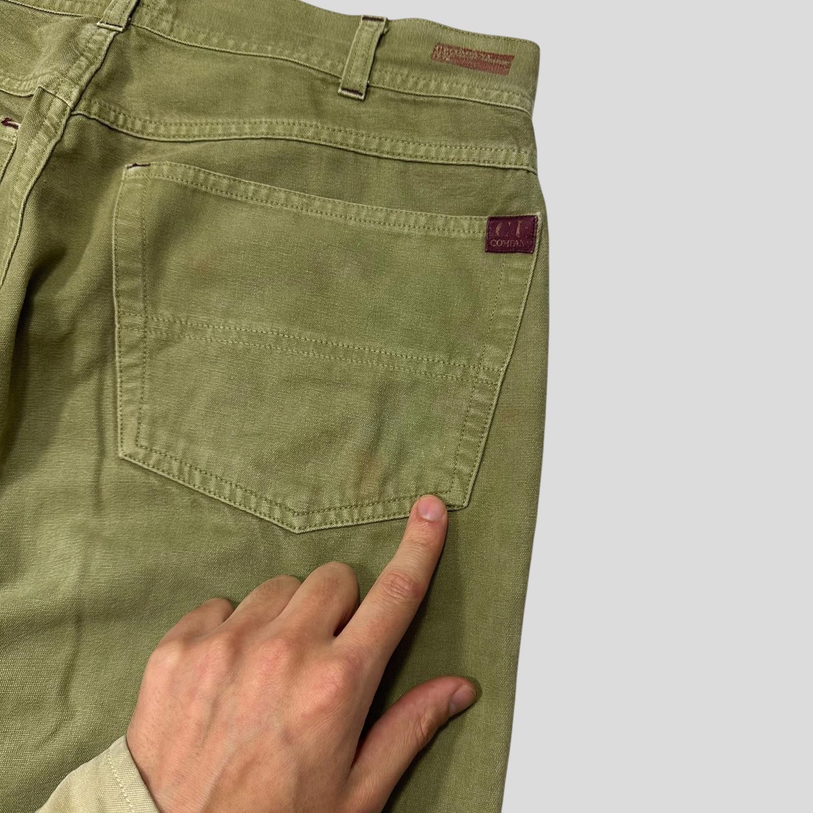 C.P. Company CP Company 1992 Ideas Massimo Osti Green Logo Trousers - 31 Size US 31 - 6 Thumbnail