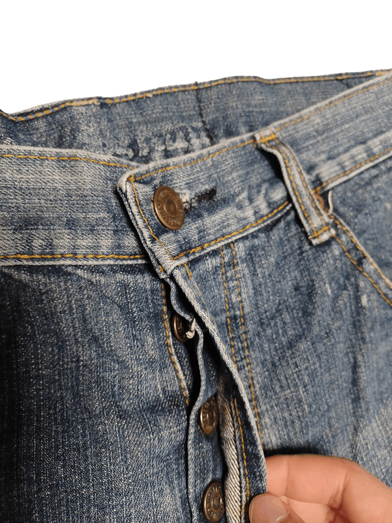 Levi's Vintage Clothing LEVI`S 501 BAGGY VINTAGE JEANS DENIM W36 L32 SK8 Size US 36 / EU 52 - 3 Thumbnail