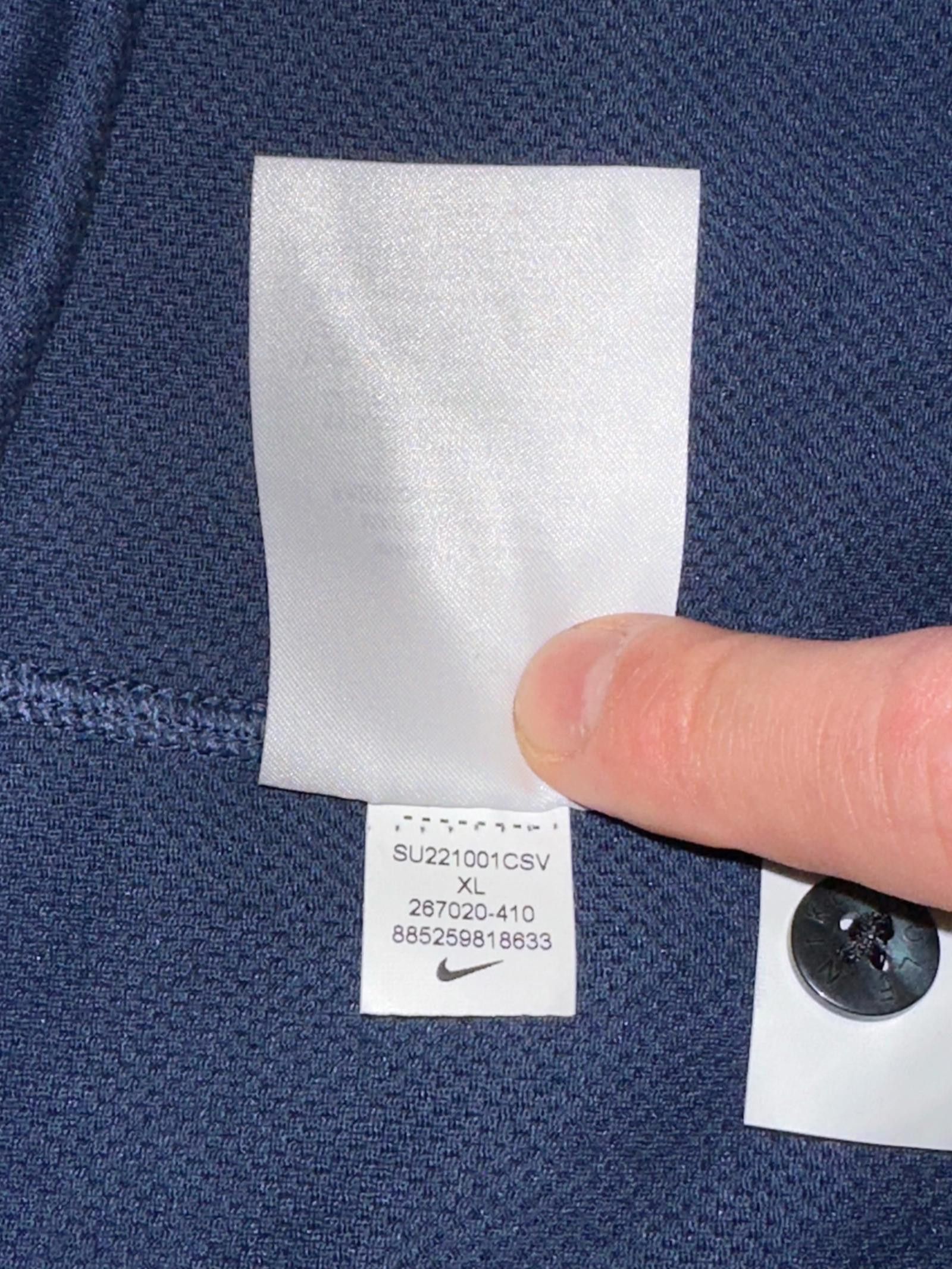 Nike Nike Men’s Dri-Fit Bunge Blue Classic Polo Size US L / EU 52-54 / 3 - 8 Thumbnail