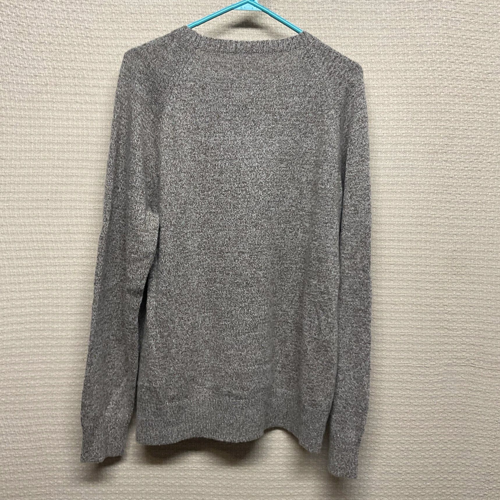 J.CREW Sweater Mens Large Oatmeal Gray Lambswool Blend Crewneck Pullover NWT Knit Jumper Crew Neck