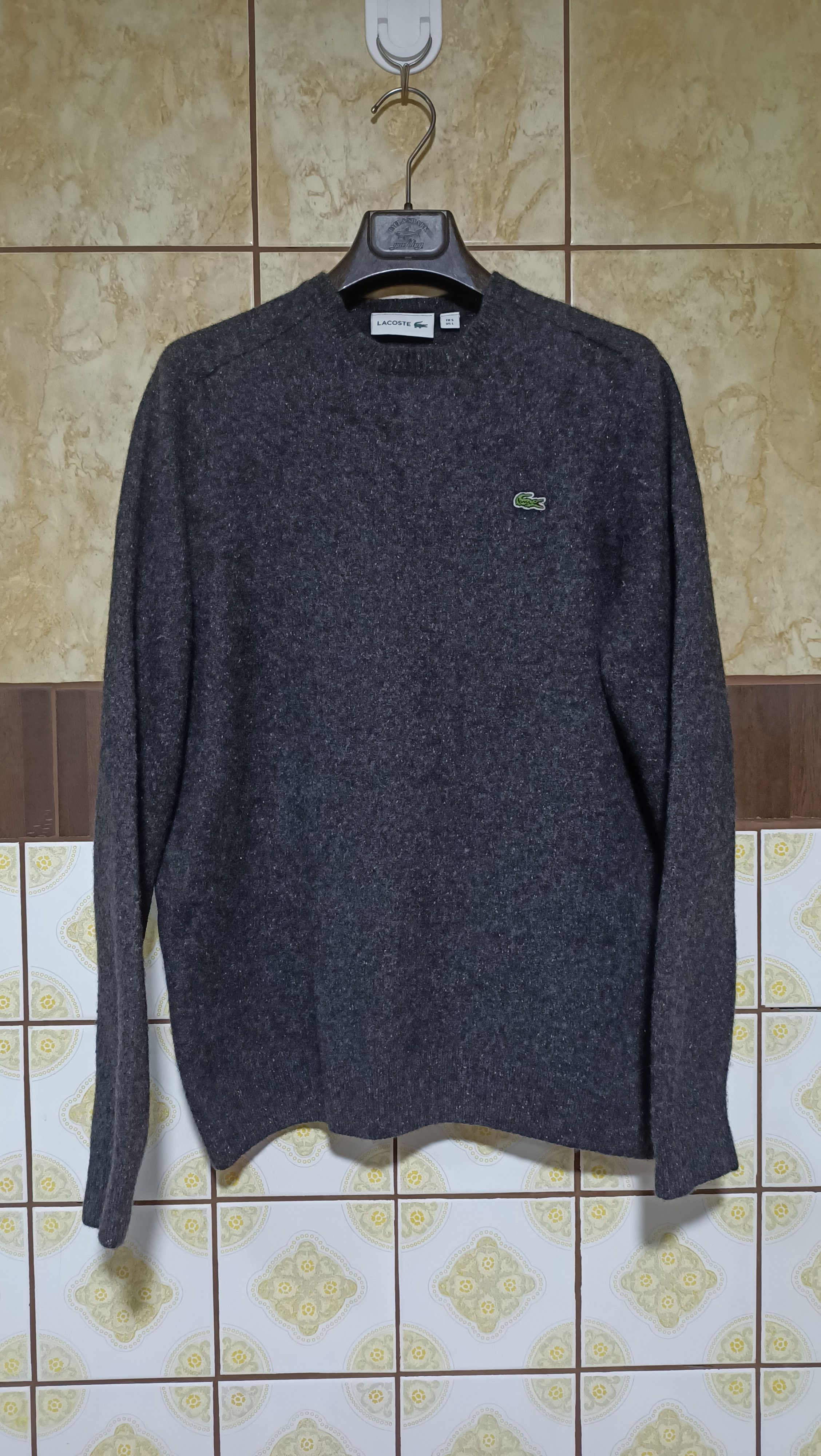 Lacoste Lacoste lana wool sweater Size US M / EU 48-50 / 2 - 1 Thumbnail