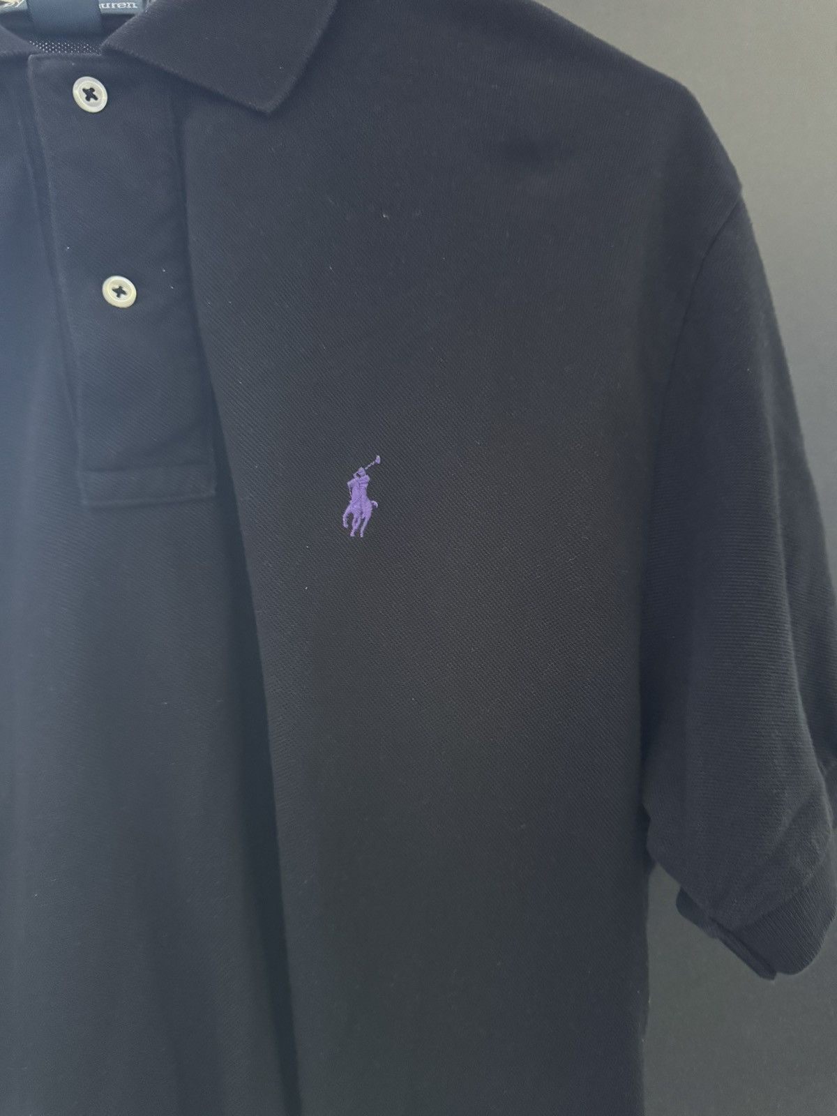 Ralph Lauren 2000’s Ralph Lauren Black Polo tee Size US L / EU 52-54 / 3 - 2 Thumbnail