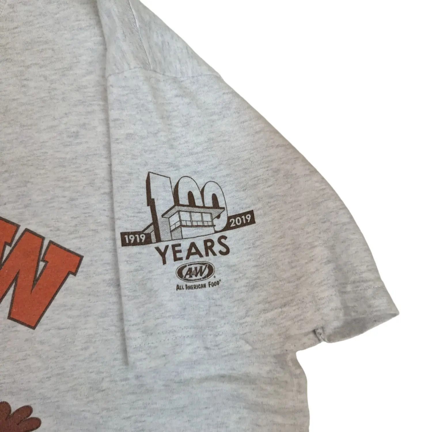 Japanese Brand A&W Restaurant 100 Years Anniversary T-Shirt Size US L / EU 52-54 / 3 - 7 Thumbnail