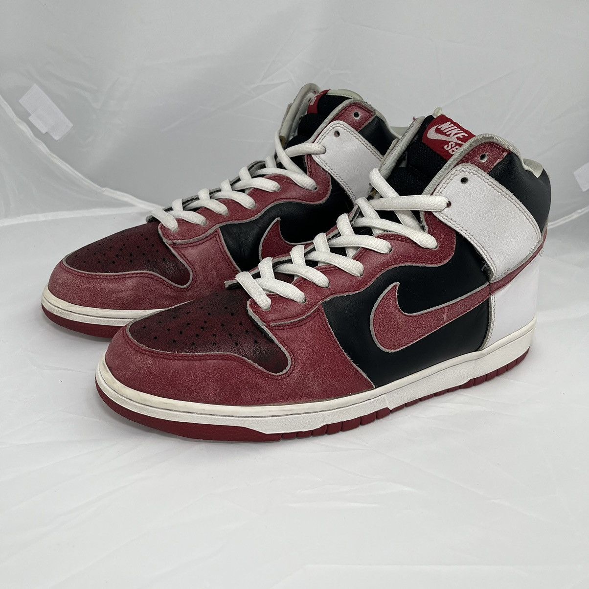 Nike Size 12 Rare Grail! 2007 Nike Dunk High SB Jason Voorhees Size US 12 / EU 45 - 5 Thumbnail