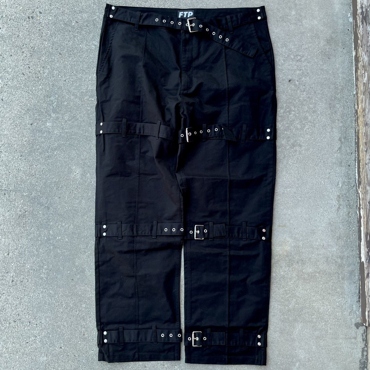 Fuck The Population 2025’ Fuck The Population StraitPants Black Sz 40 Size US 40 / EU 56 - 3 Thumbnail