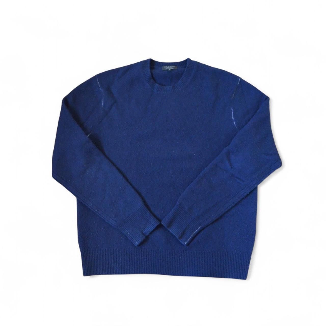 Rag & Bone Rag & Bone navy 100% cashmere crewneck sweater large Size US L / EU 52-54 / 3 - 8 Thumbnail