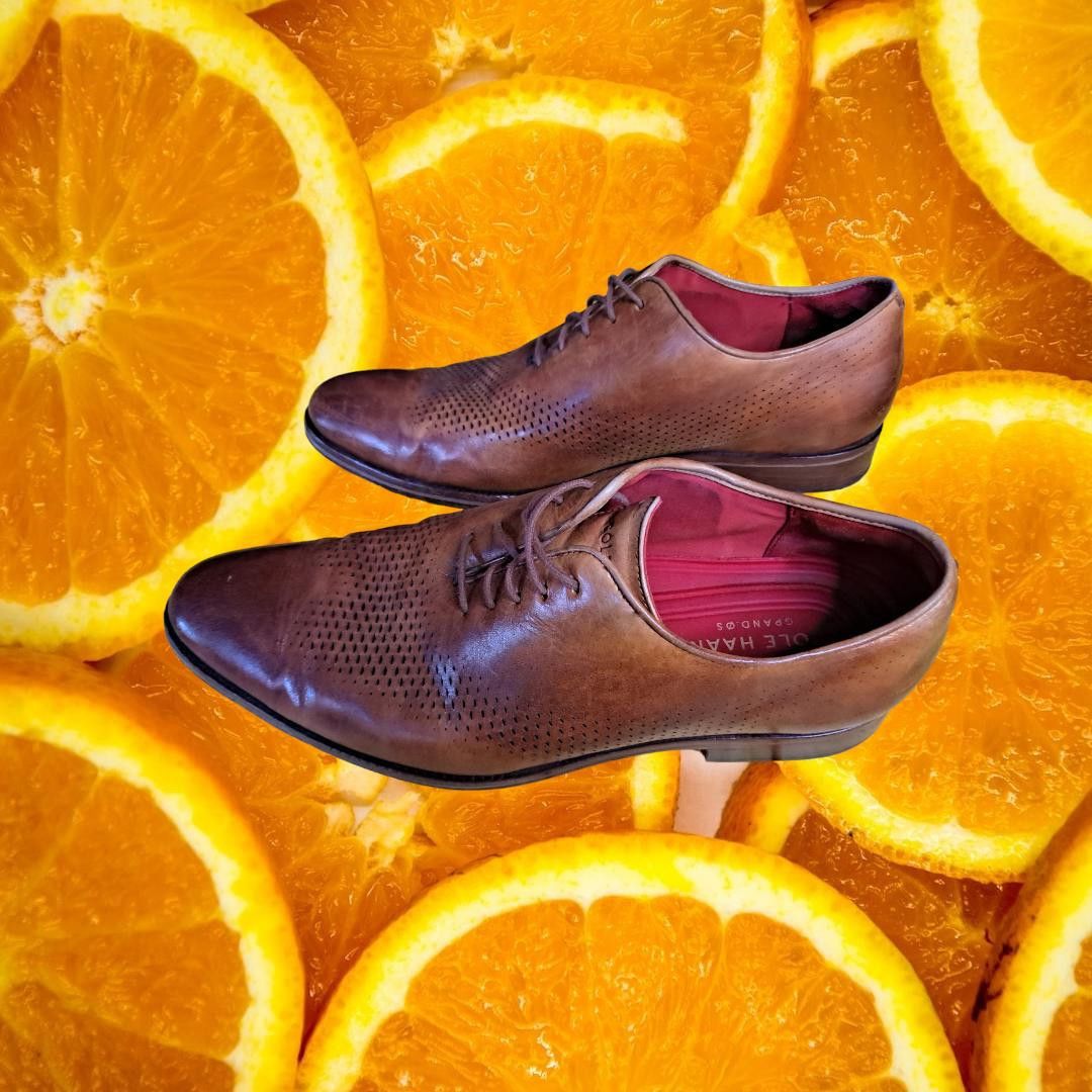 Cole Haan Cole Haan Grand 0S Brown Oxford Shoes Size 10.5 Size US 10.5 / EU 43-44 - 2 Thumbnail