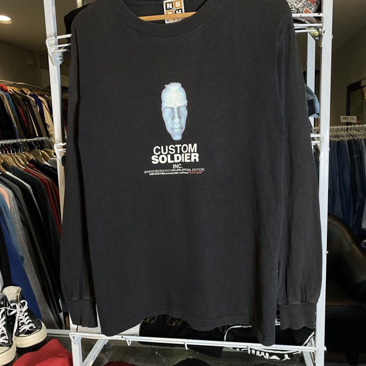 Neighborhood Vintage 1998 Neighborhood Custom Soldier Special Edition Tee Size US M / EU 48-50 / 2 - 4 Thumbnail