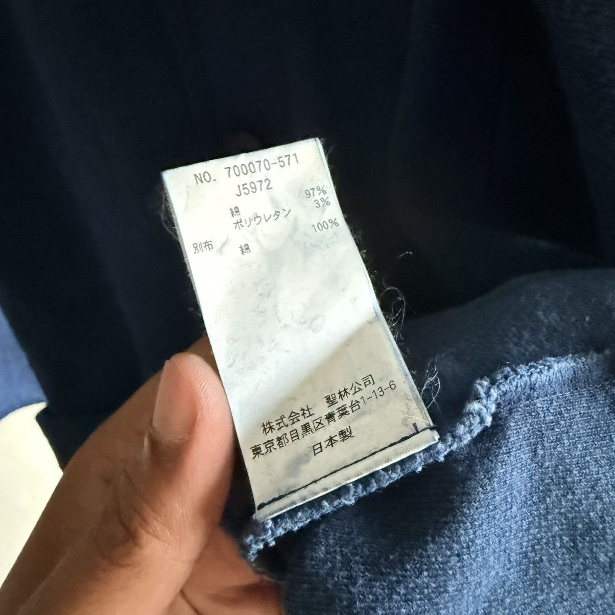 Blue Blue Japan Blue blue japan colarless sashiko indigo jacket Size US M / EU 48-50 / 2 - 7 Thumbnail