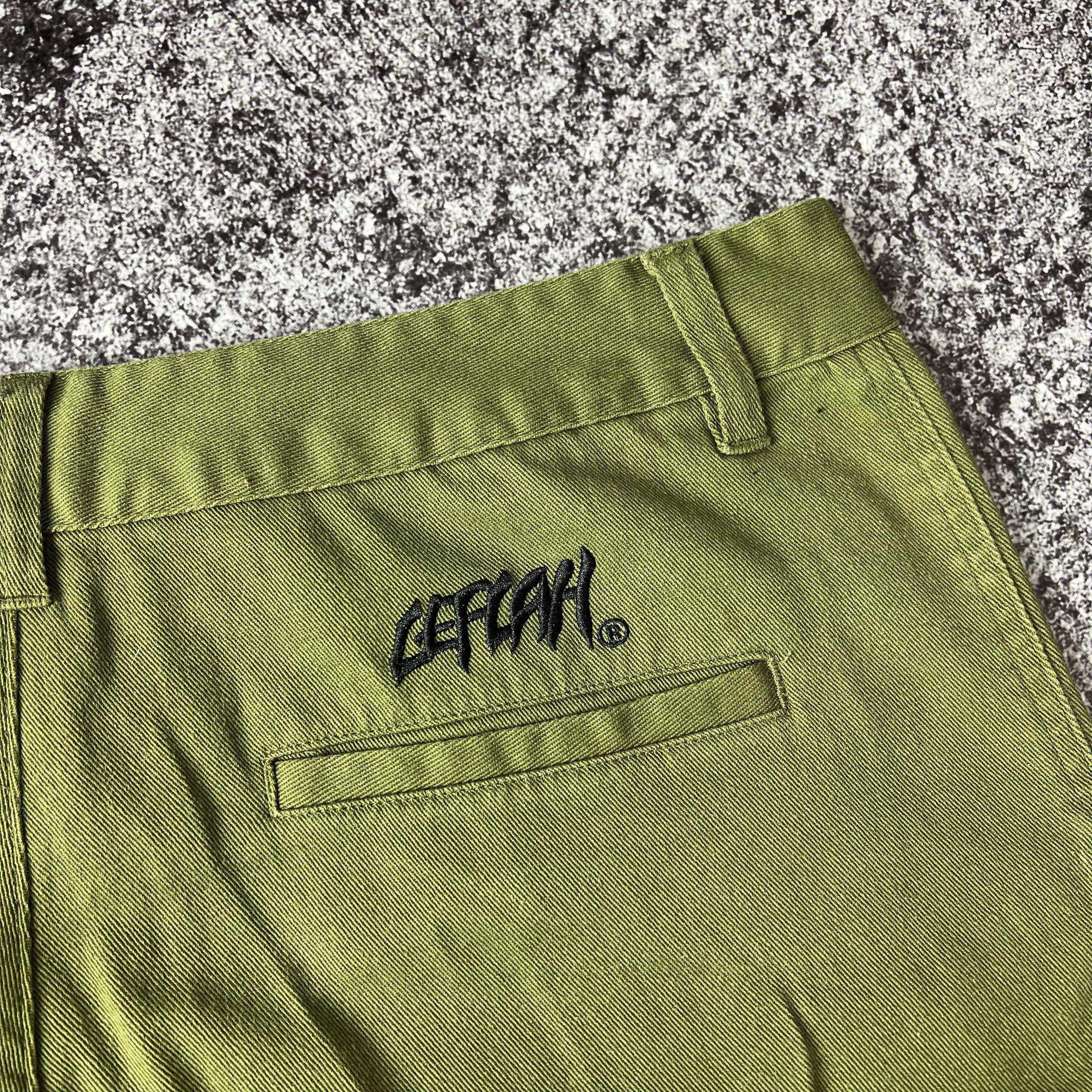 Japanese Brand Leflah Cargo Pants Multipocket Camo Size L Size US 33 - 7 Thumbnail