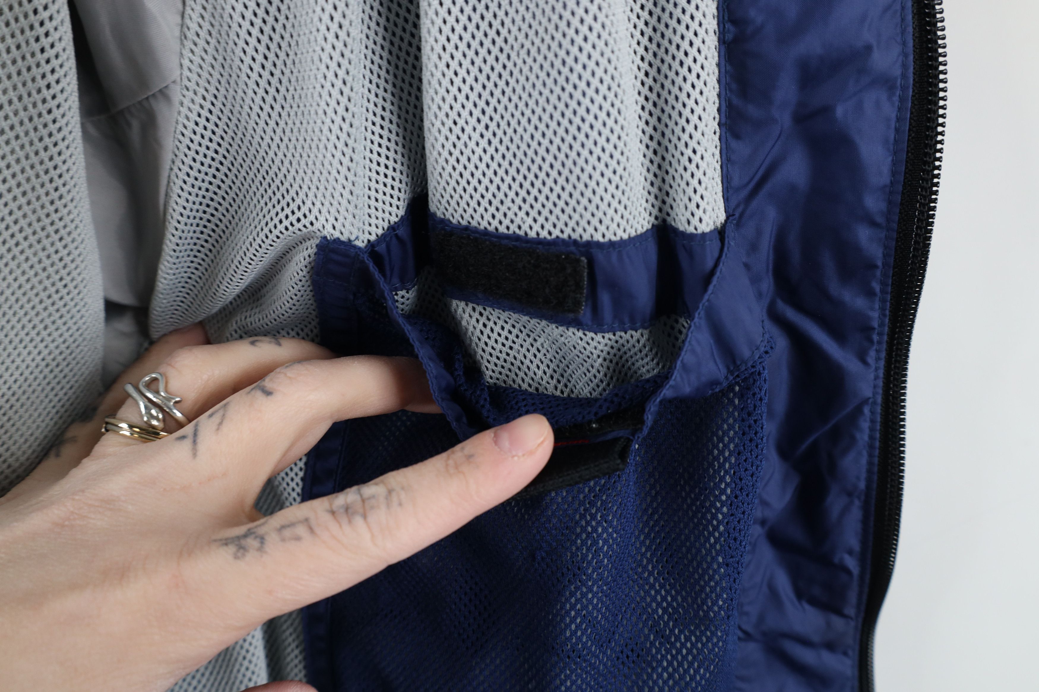 Nautica × Vintage Vintage 90s Nautica Competition Spell Out Windbreaker Jacket Size US L / EU 52-54 / 3 - 13 Thumbnail