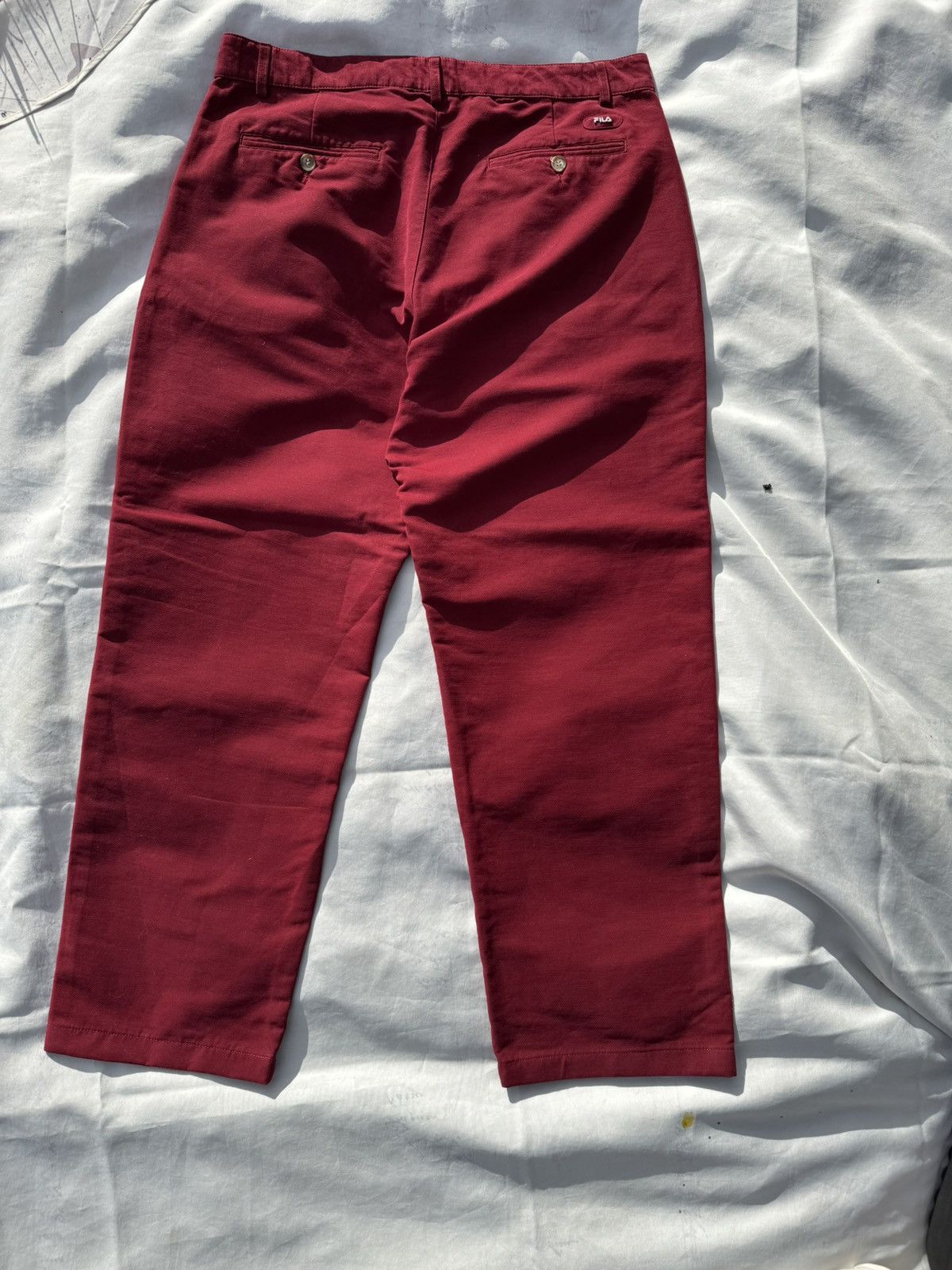 Ferrari Rare Vintage 2002 Collaboration Fila x Ferrari chino Pants Size US 36 / EU 52 - 6 Thumbnail