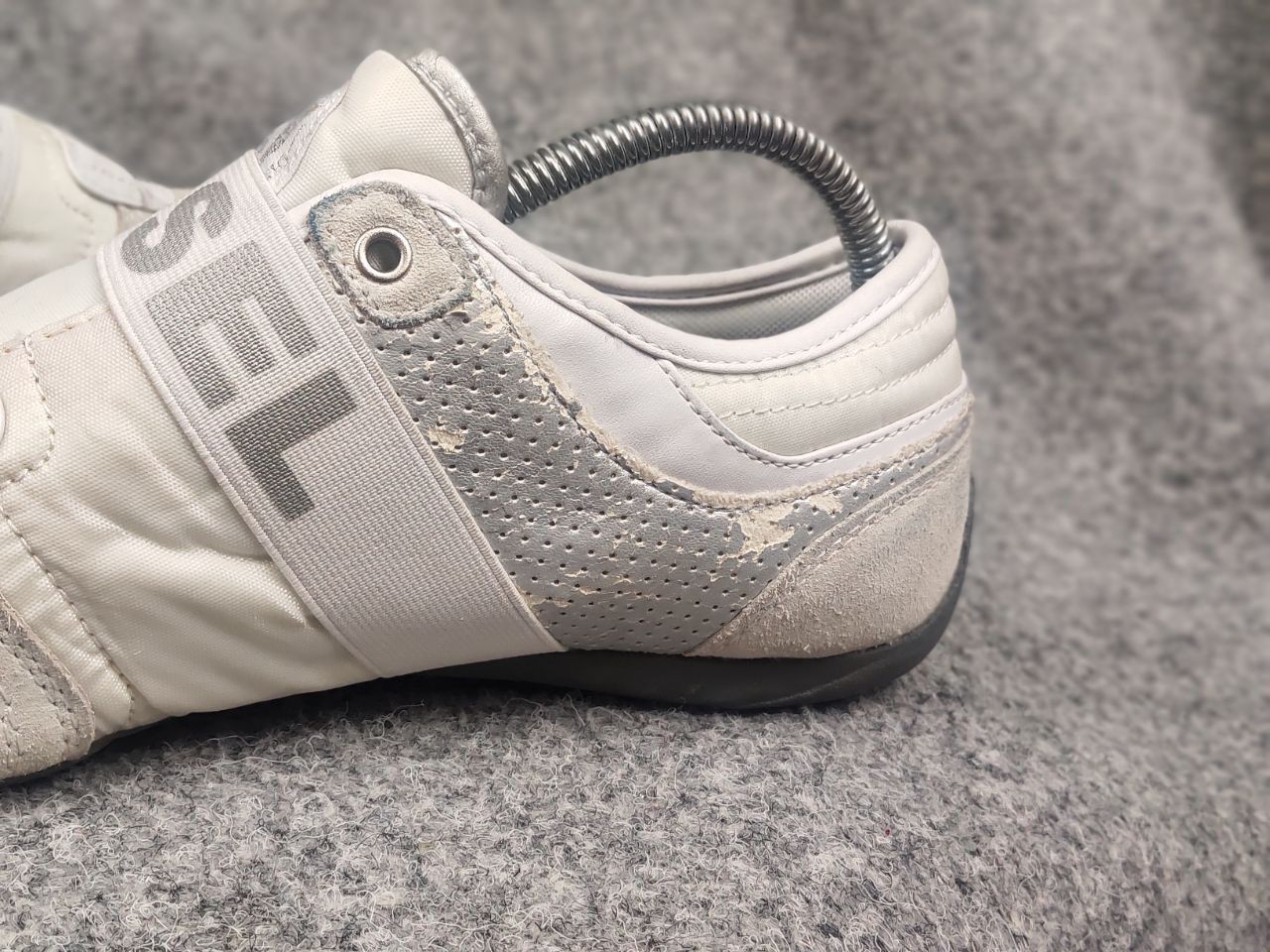 Diesel Vintage 90's Diesel Korbin II Suede rubber Low Sneakers Y2K Size US 7.5 / EU 40-41 - 15 Thumbnail