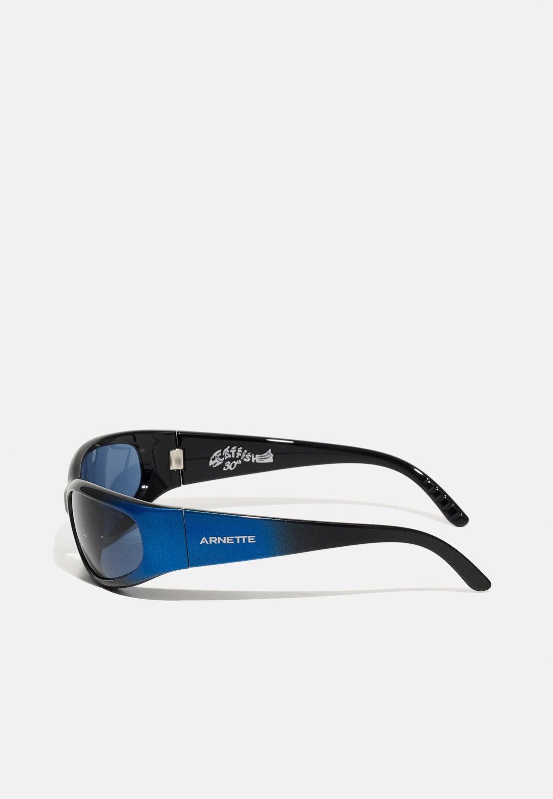 Arnette Arnette Catfish 4302-2818/80 Ombre Black Blue Sunglasses Size ONE SIZE - 3 Thumbnail