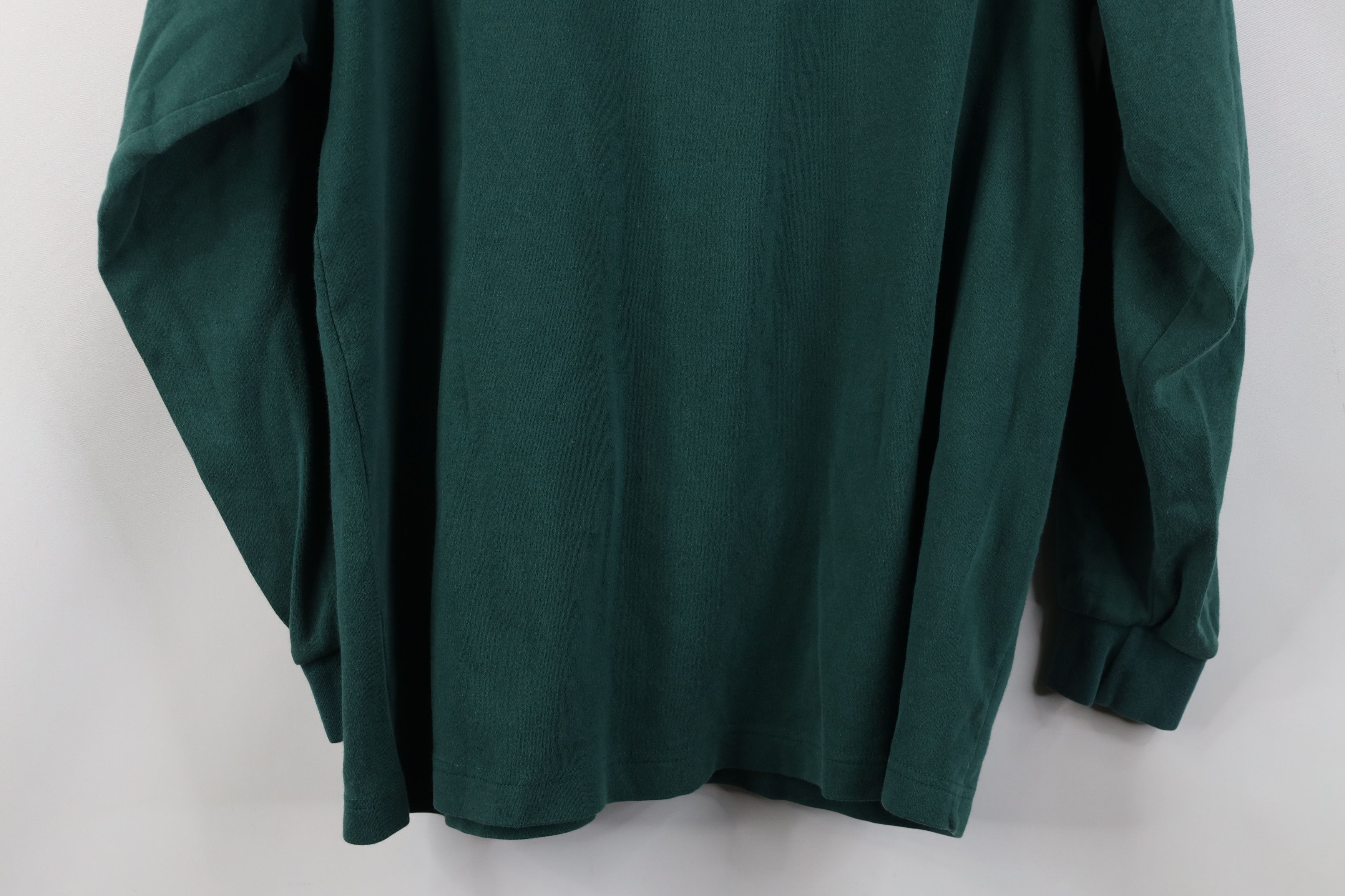 Gap Vintage 90s Gap Babydoll Turtleneck T-Shirt Hunter Green Size S / US 4 / IT 40 - 13 Thumbnail