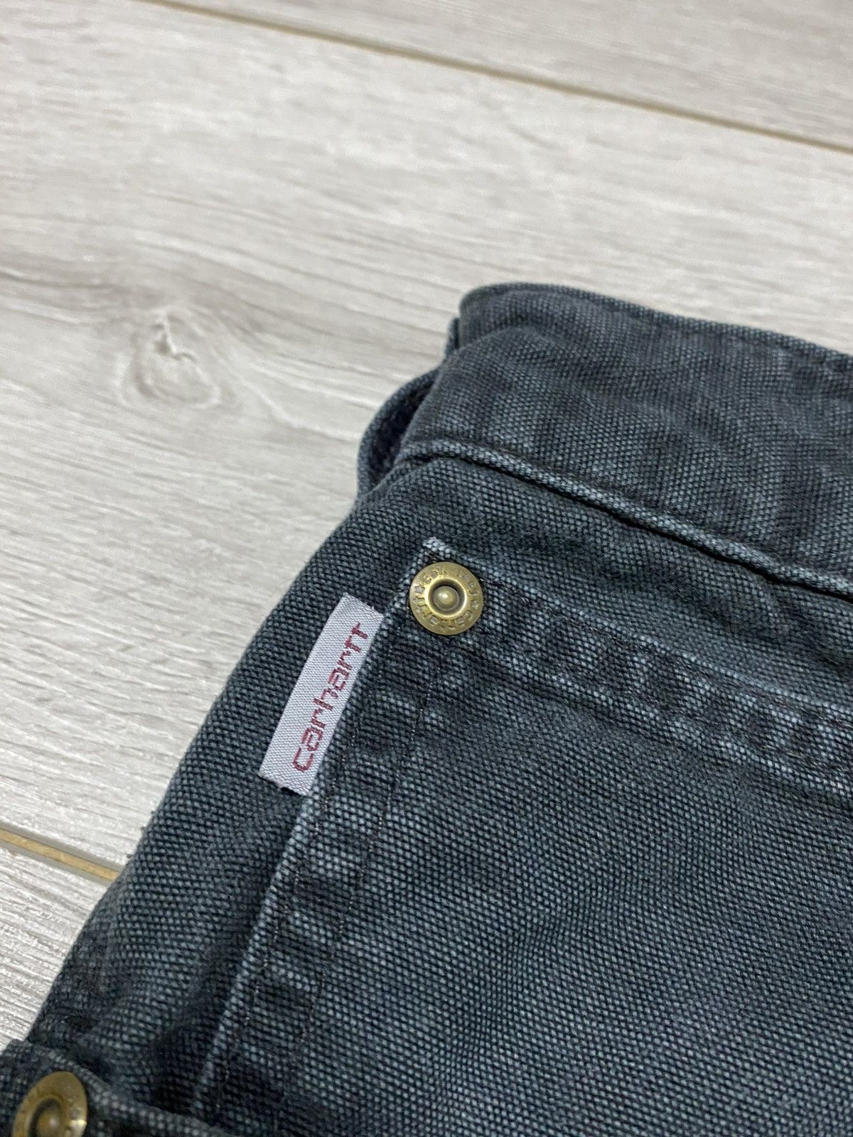Carhartt Carhartt vintage canvas pants jeans work distressed cargo Size US 32 / EU 48 - 8 Thumbnail