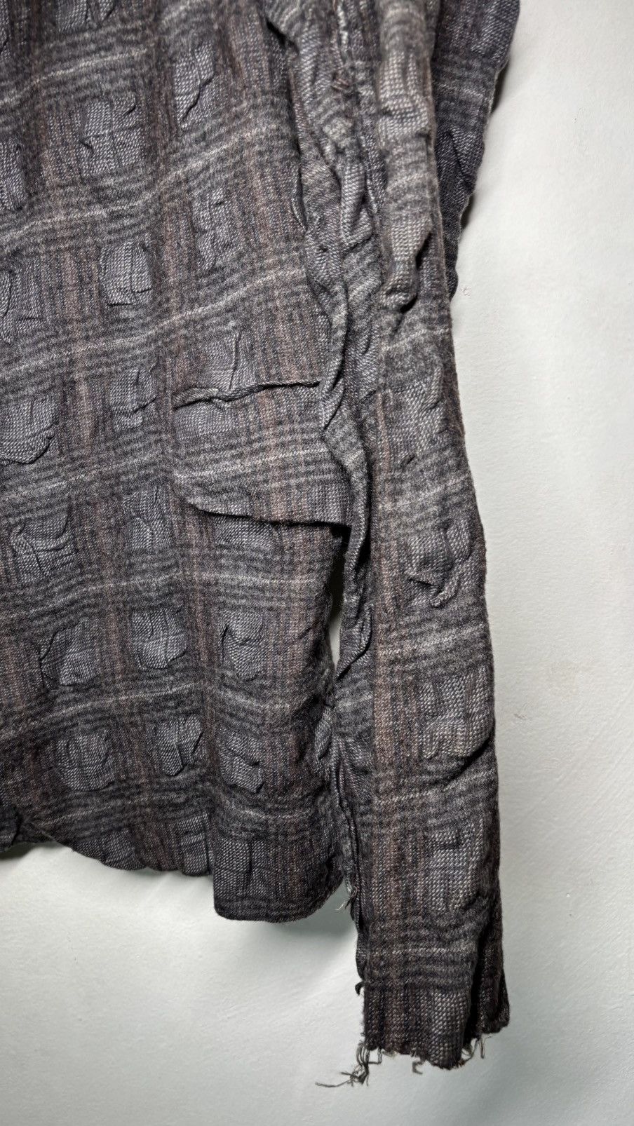 Marc Le Bihan Marc le Bihan vintage archive couture blazer checked wool s Size 46S - 2 Thumbnail