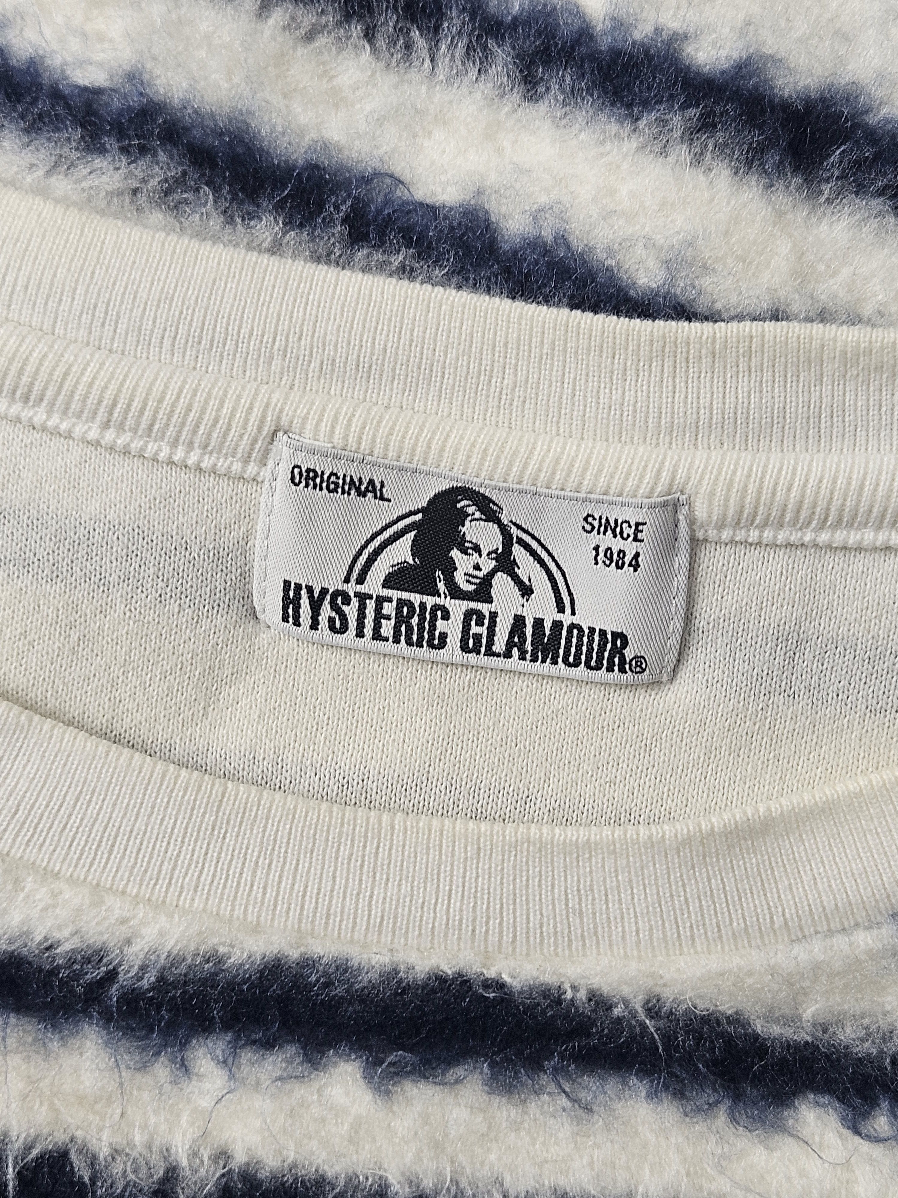 Hysteric Glamour Hysteric Glamour Austin Texas mohair crewneck Size US S / EU 44-46 / 1 - 4 Thumbnail