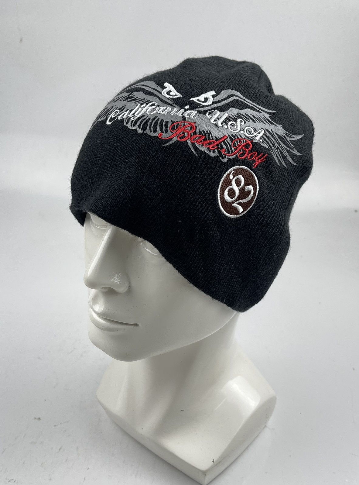 Seditionaries bad boy beanie hat tc32 Size ONE SIZE - 1 Thumbnail