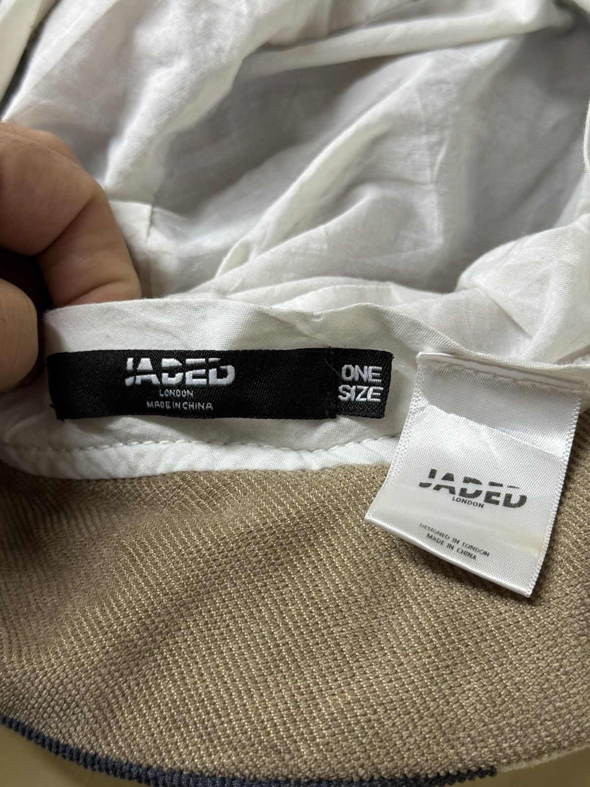 Jaded London Jaded London Patchwork Bucket Hat Size ONE SIZE - 5 Thumbnail