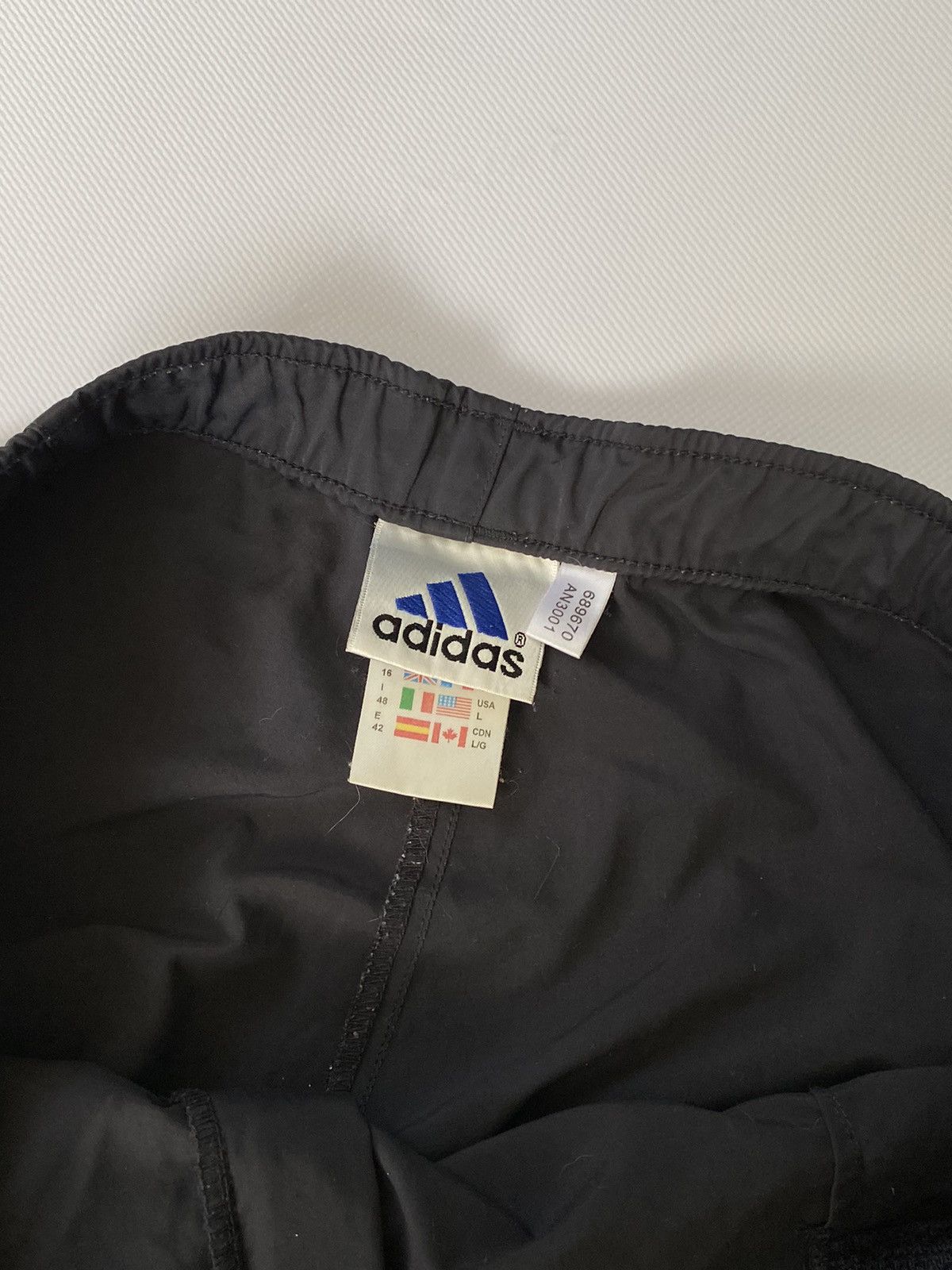 Adidas × Vintage Adidas Track Cargo Vintage 90s Pants Baggy Drill Y2K Size US 32 / EU 48 - 5 Thumbnail