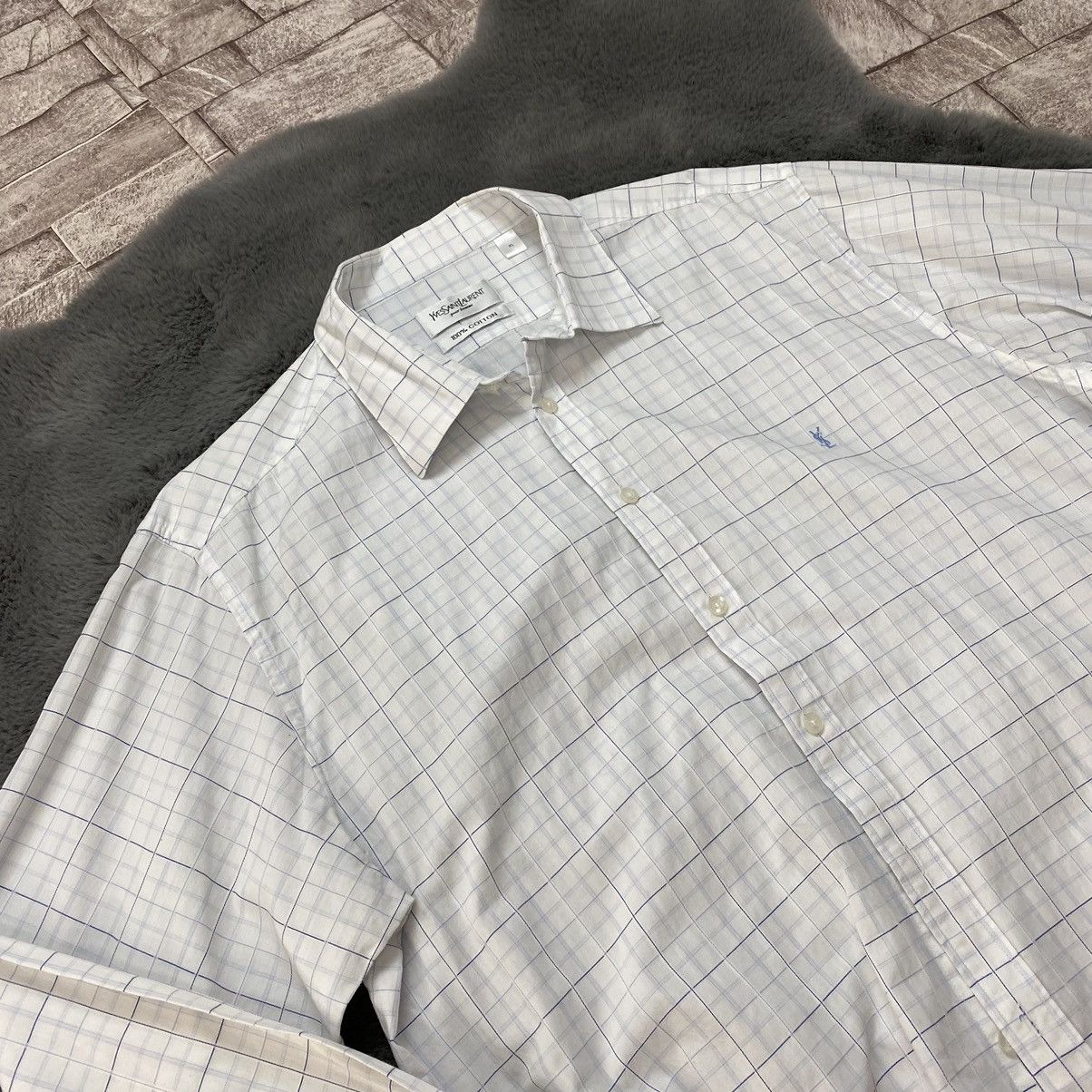 Vintage × Yves Saint Laurent Yves Saint Laurent Shirt Long Sleeve Xl Vintage Size US XL / EU 56 / 4 - 11 Thumbnail