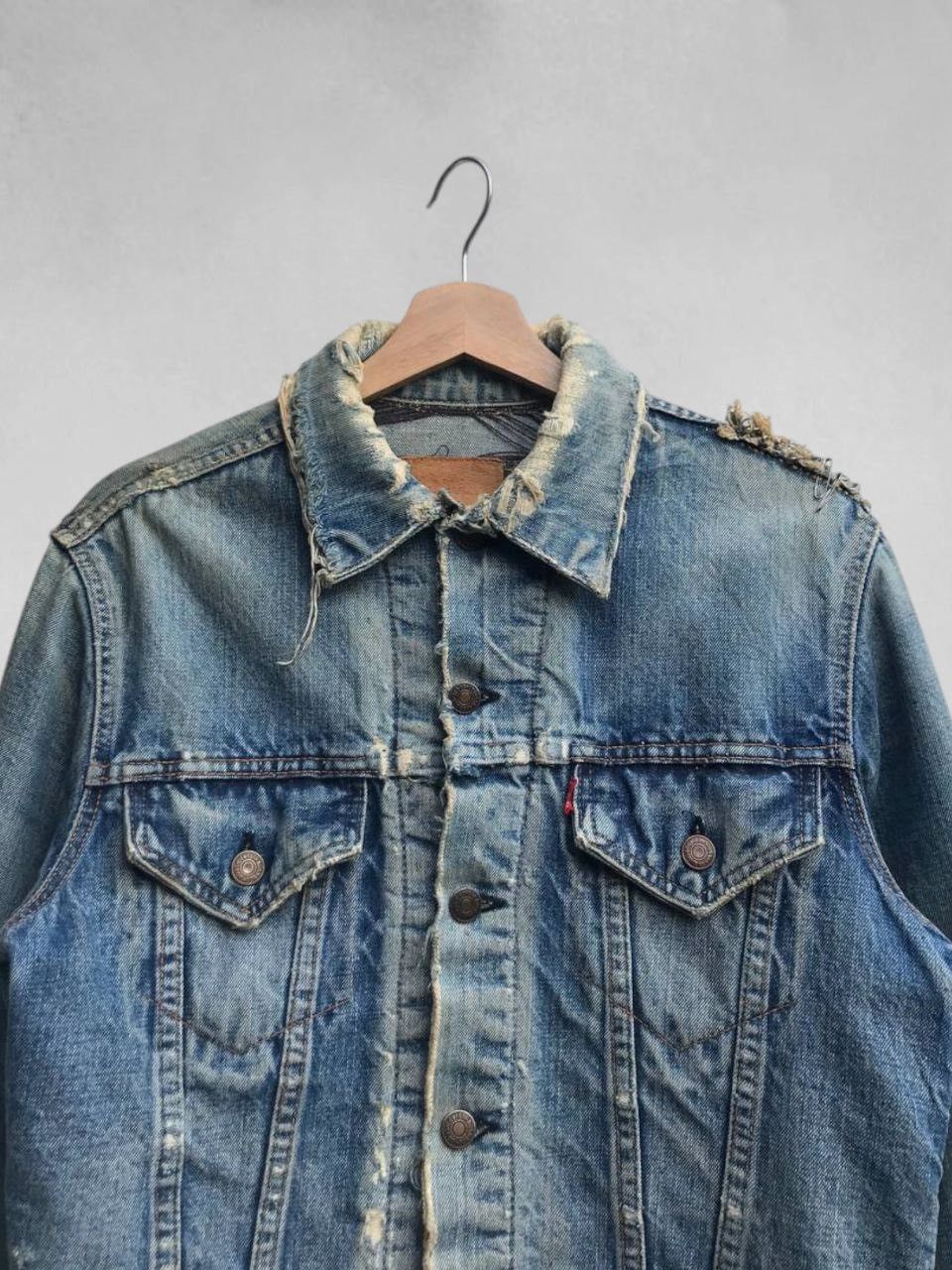 Levi's HOLY THRASH🔥 Vintage 60s/70s Levi’s Big E Blanket Lined Size US M / EU 48-50 / 2 - 8 Thumbnail