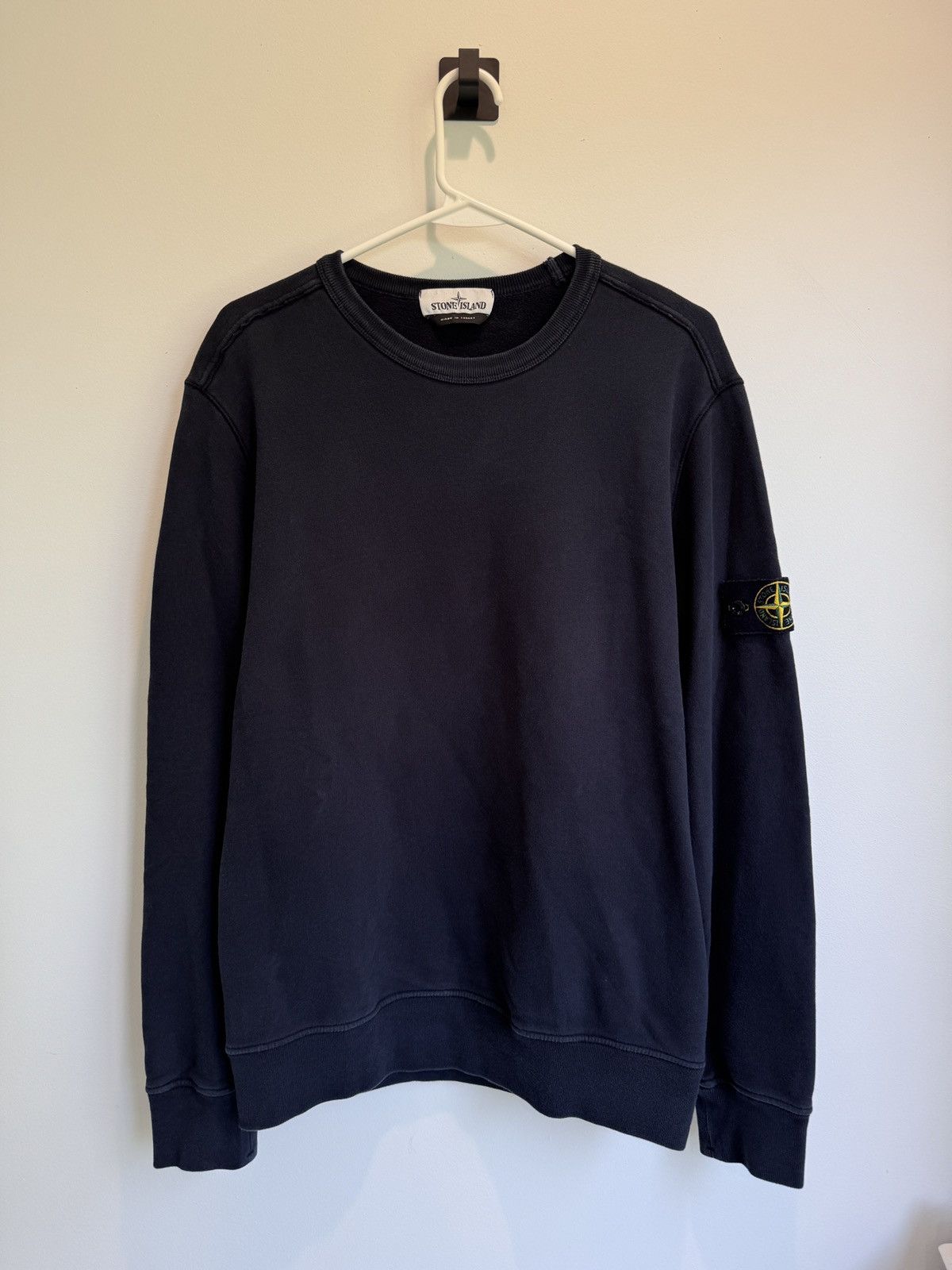 Stone Island Stone Island Mens Navy Blue Sweater Size L Large Size US L / EU 52-54 / 3 - 1 Thumbnail