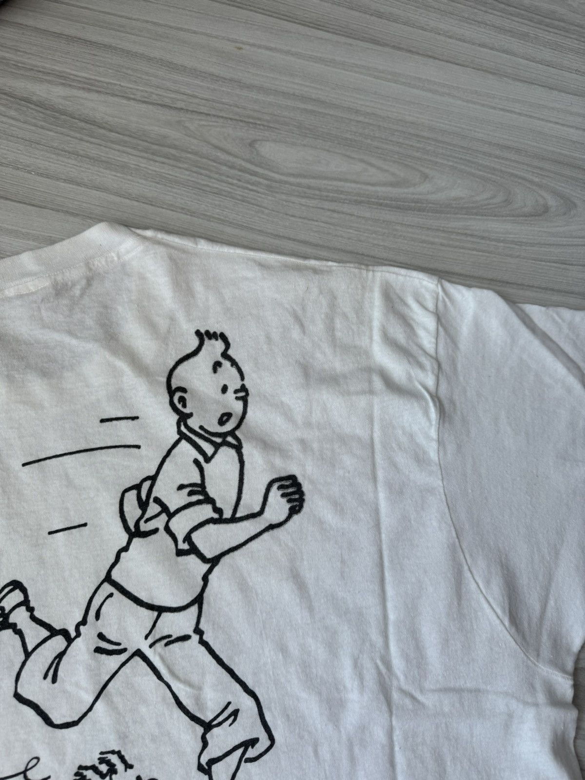 Cartoon Network 90s Vintage Tintin & Snowy Graphic Tee Classic Comics Size US XXL / EU 58 / 5 - 13 Thumbnail