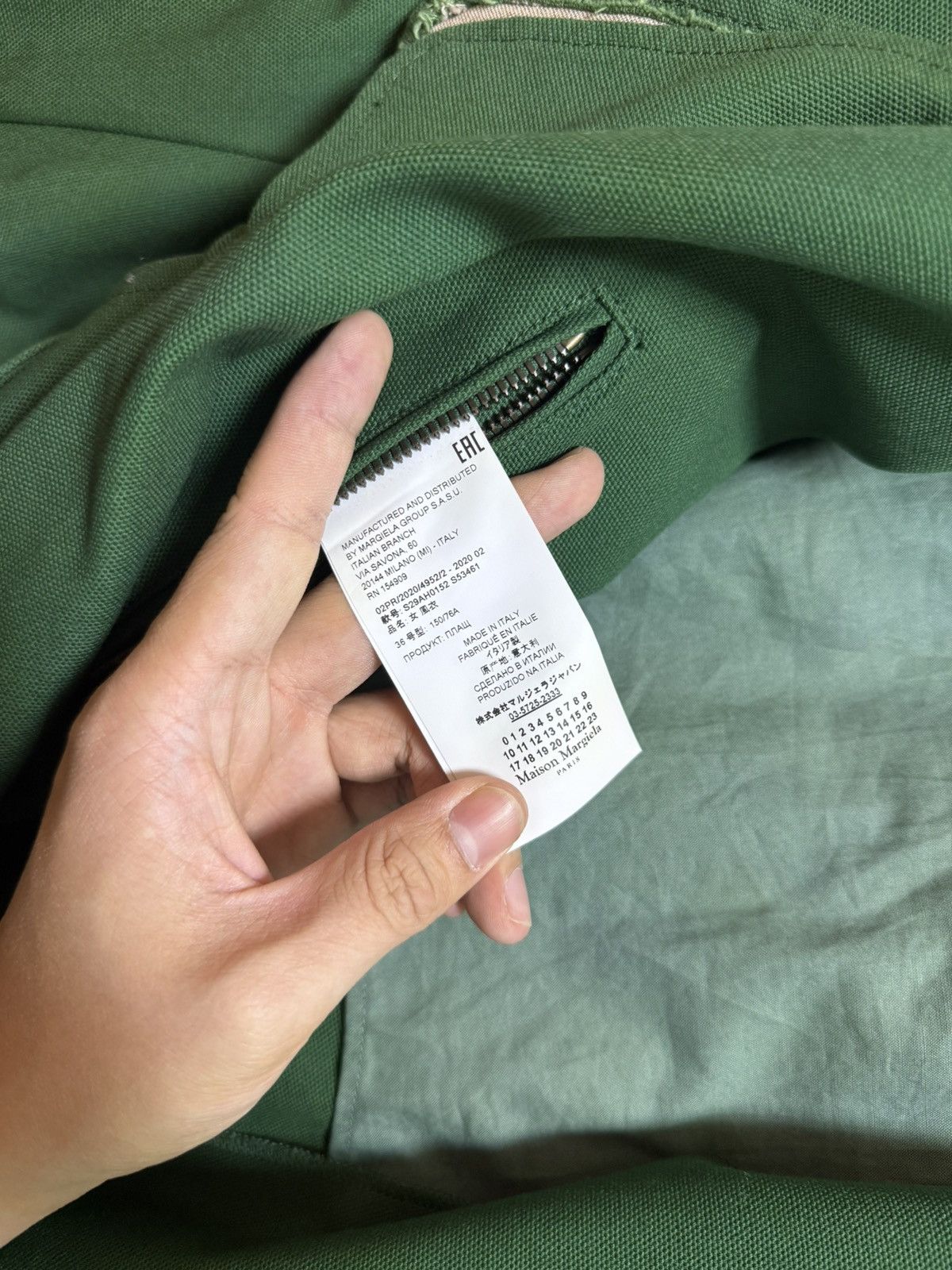 Maison Margiela Maison Margiela FW20 Co-Ed deconstructed double layer coat Size US S / EU 44-46 / 1 - 16 Thumbnail