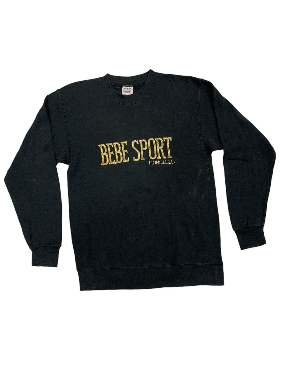 Fadeless × Vintage Vintage Bebe Sport Honolulu Sweatshirt Crewneck Embroidery Size US L / EU 52-54 / 3 - 2 Thumbnail