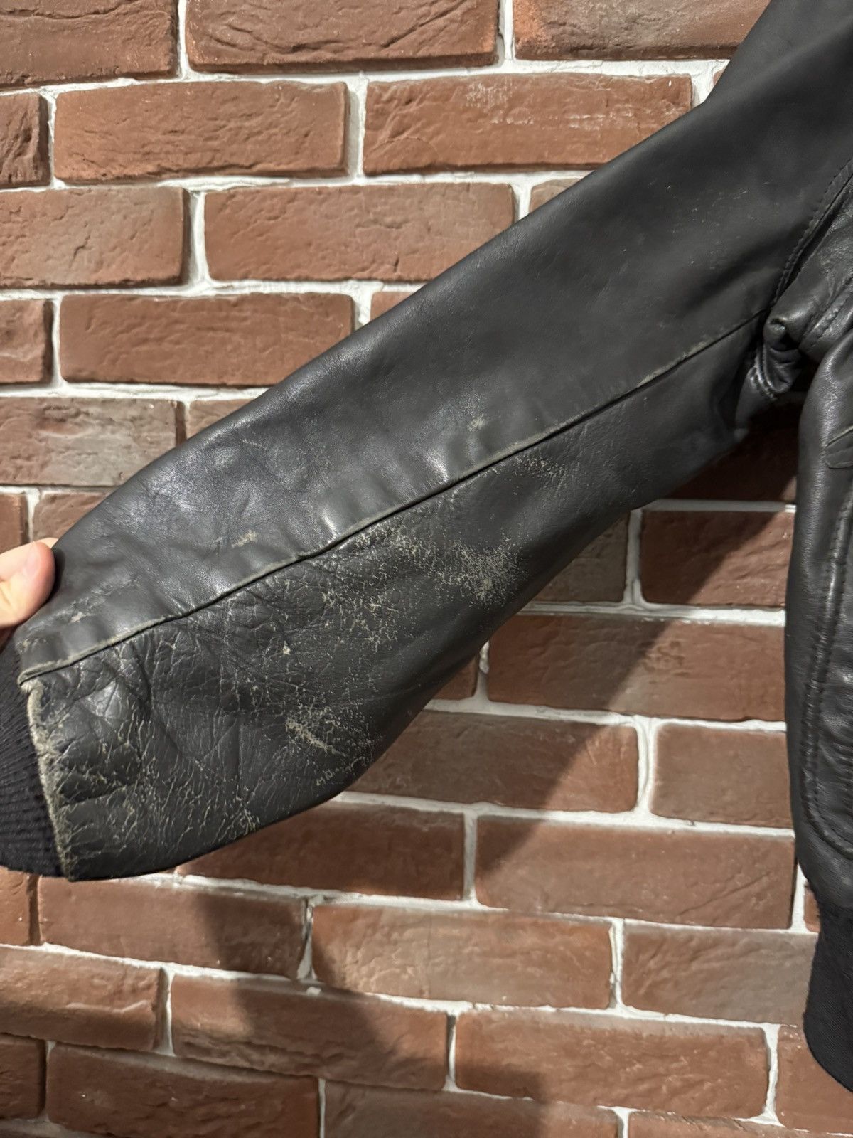 Leather Vintage High Quality Casual Leather Jacket Rare Rock Roll Size US XL / EU 56 / 4 - 5 Thumbnail