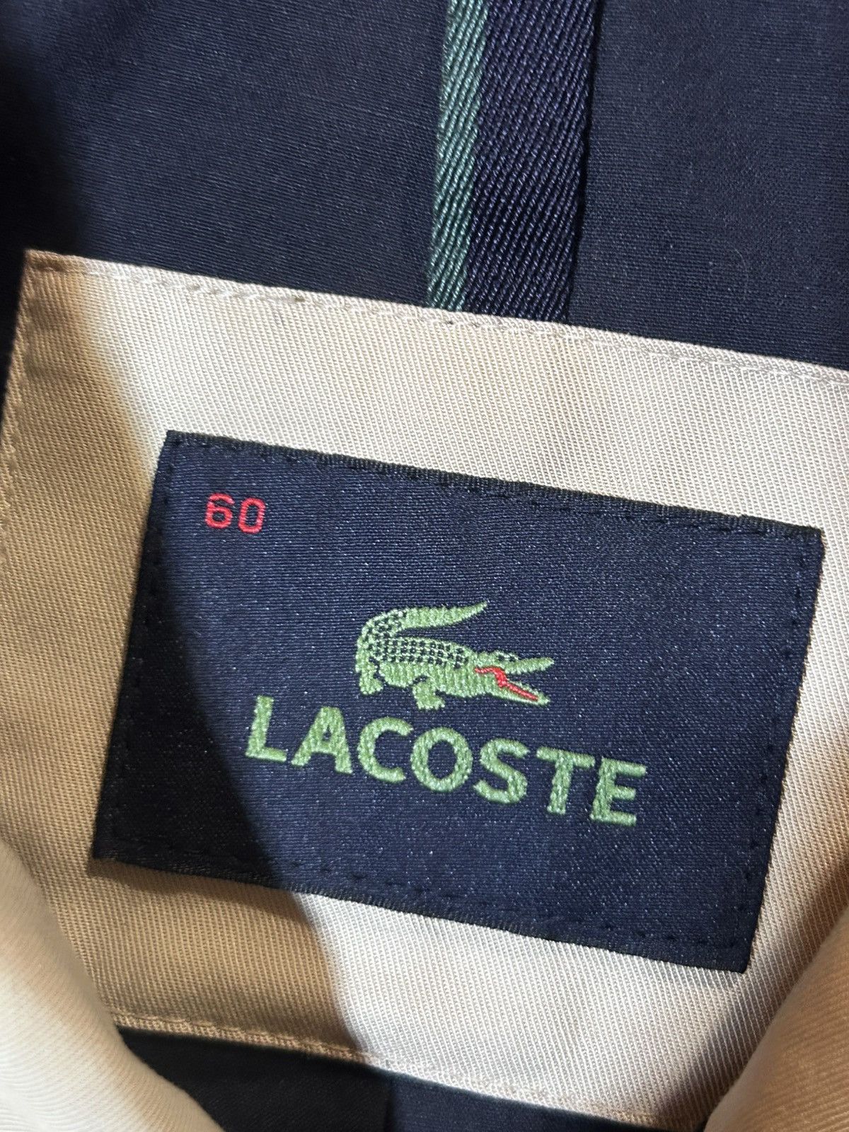 Lacoste Lacoste Vintage Beige Trench Coat Classic Mac Coat Size 60 Size US L / EU 52-54 / 3 - 5 Thumbnail