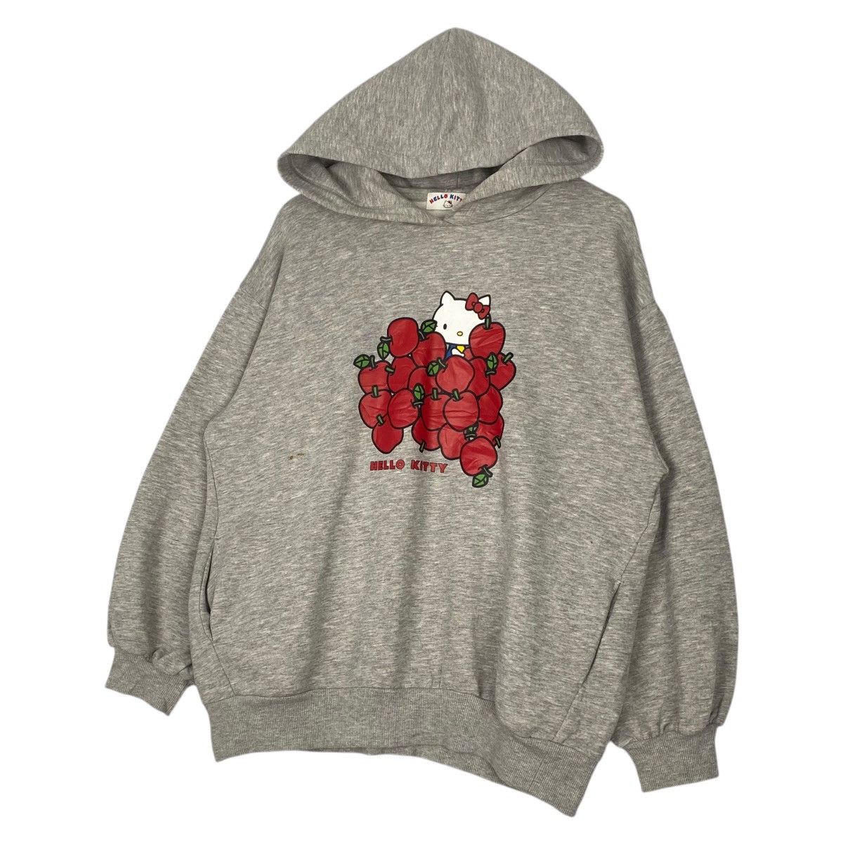 Vintage Vintage Hello Kitty Hoodie Printed Sweater Gray Size L / US 10 / IT 46 - 2 Thumbnail