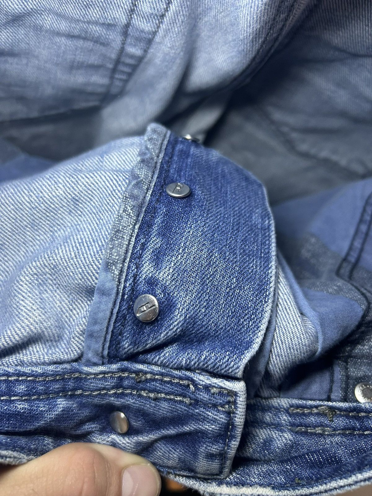 Diesel Vintage Diesel made in Italy “Ruky” distressed flared jeans Size US 32 / EU 48 - 19 Thumbnail