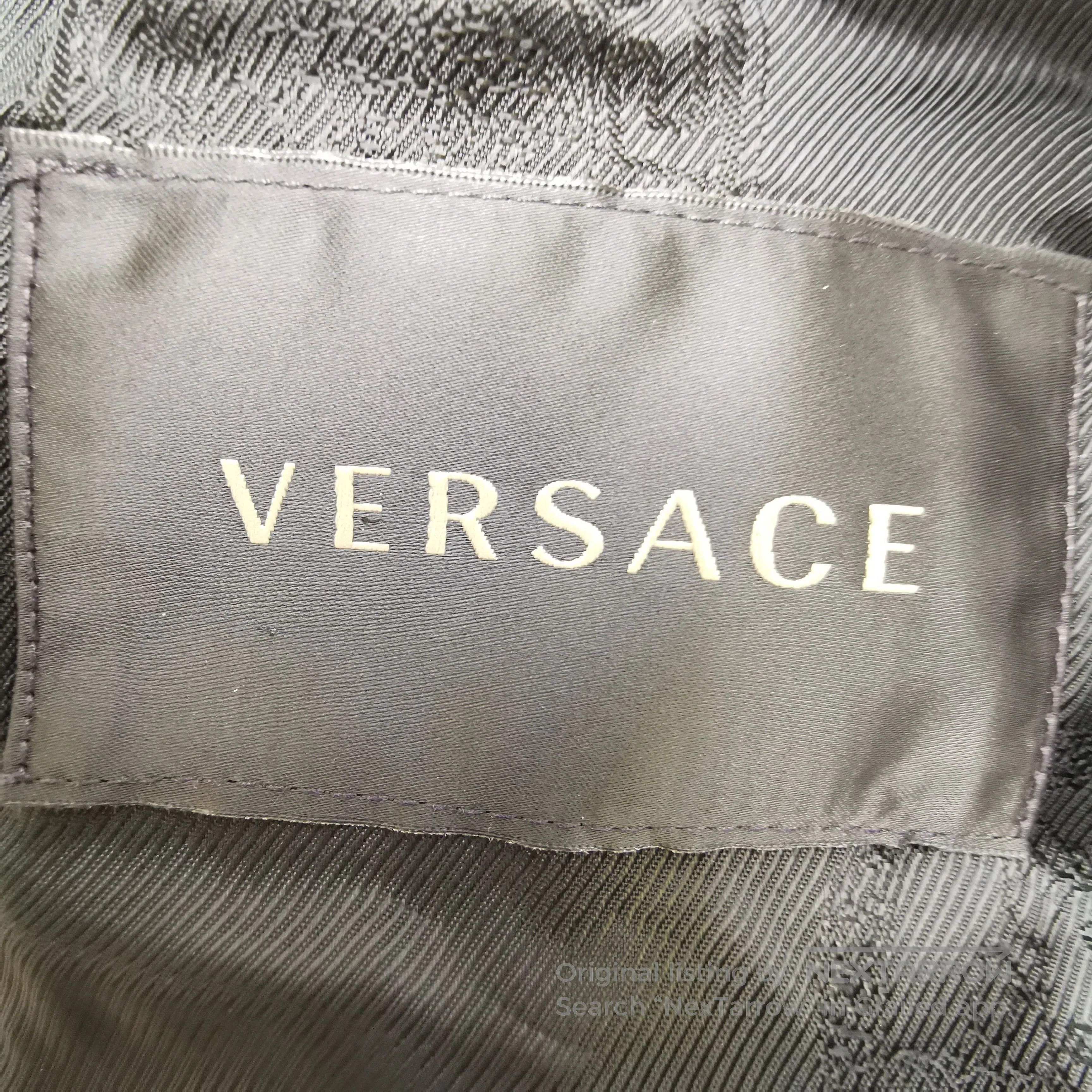 Versace Versace Solid Lapel Suit Set XL. Size US M / EU 48-50 / 2 - 3 Thumbnail