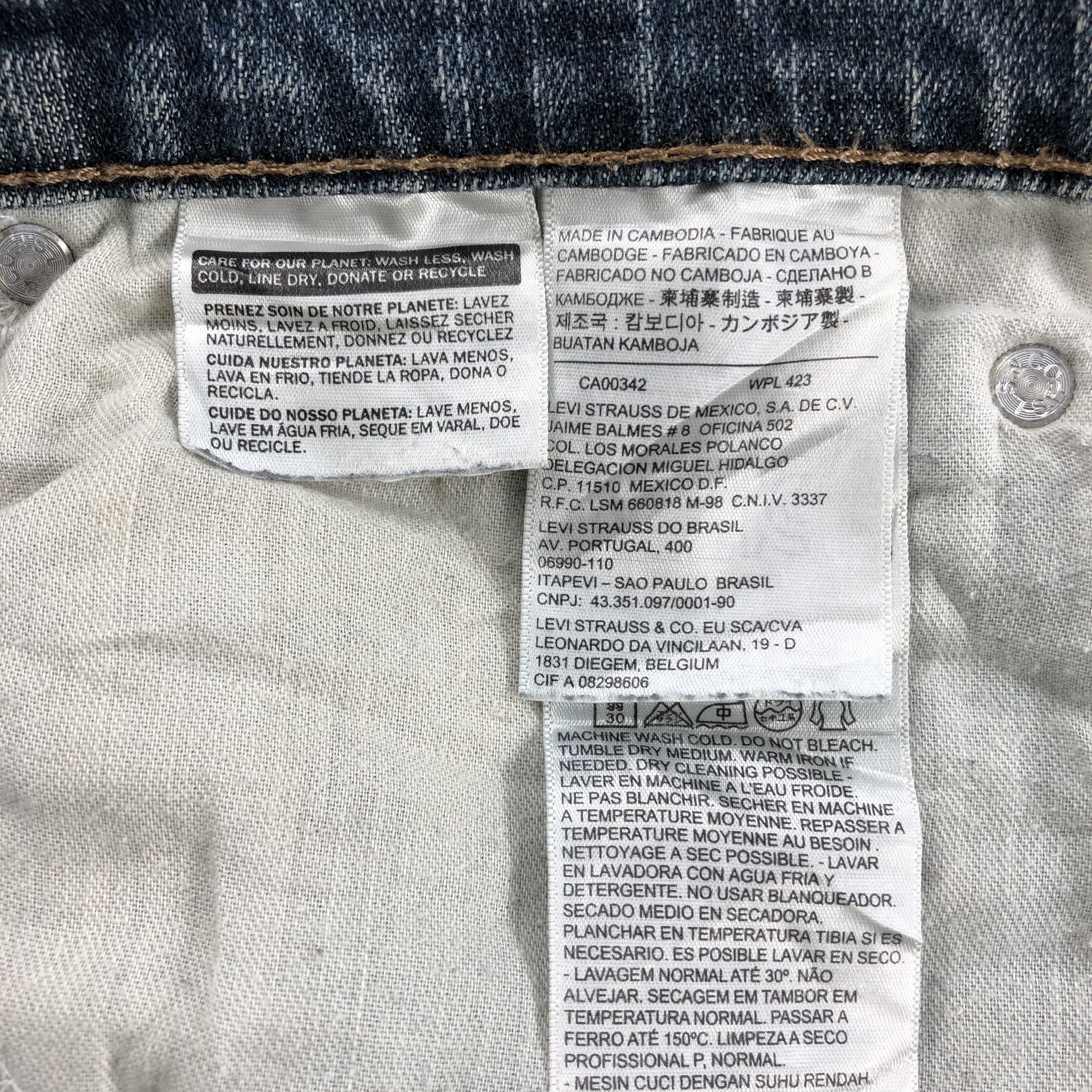 Levi's × Vintage Vintage Levis 514 Jeans-JM1310 Size US 33 - 9 Thumbnail