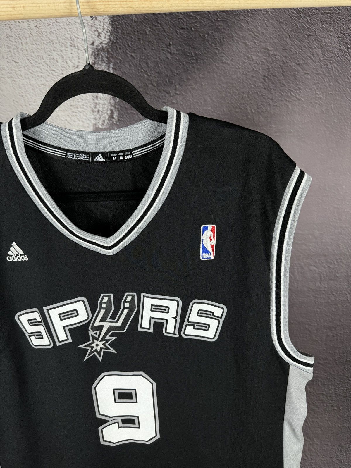 Adidas × NBA TONY PARKER #9 SAN ANTONIO SPURS ADIDAS NBA MENS JERSEY Size US M / EU 48-50 / 2 - 6 Thumbnail