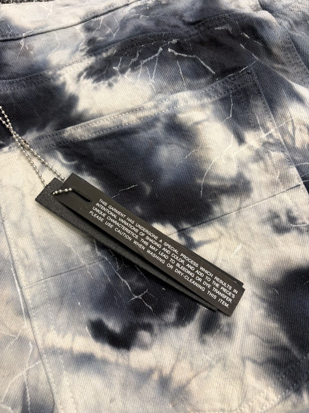 Amiri Amiri Bleached Tie-Dye Jeans Size US 34 / EU 50 - 10 Thumbnail