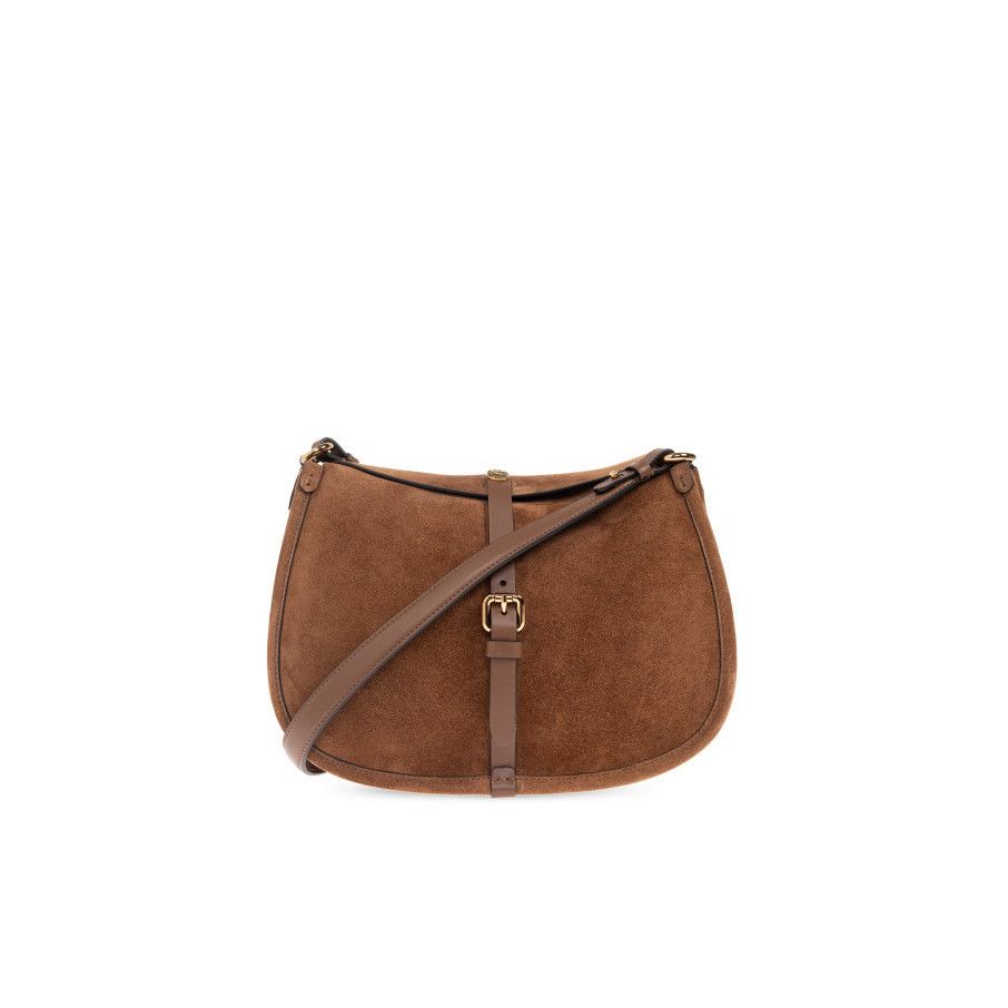 Etro ETRO Pony Medium Brown Suede Shoulder Bag New And Authentic Size ONE SIZE - 1 Thumbnail