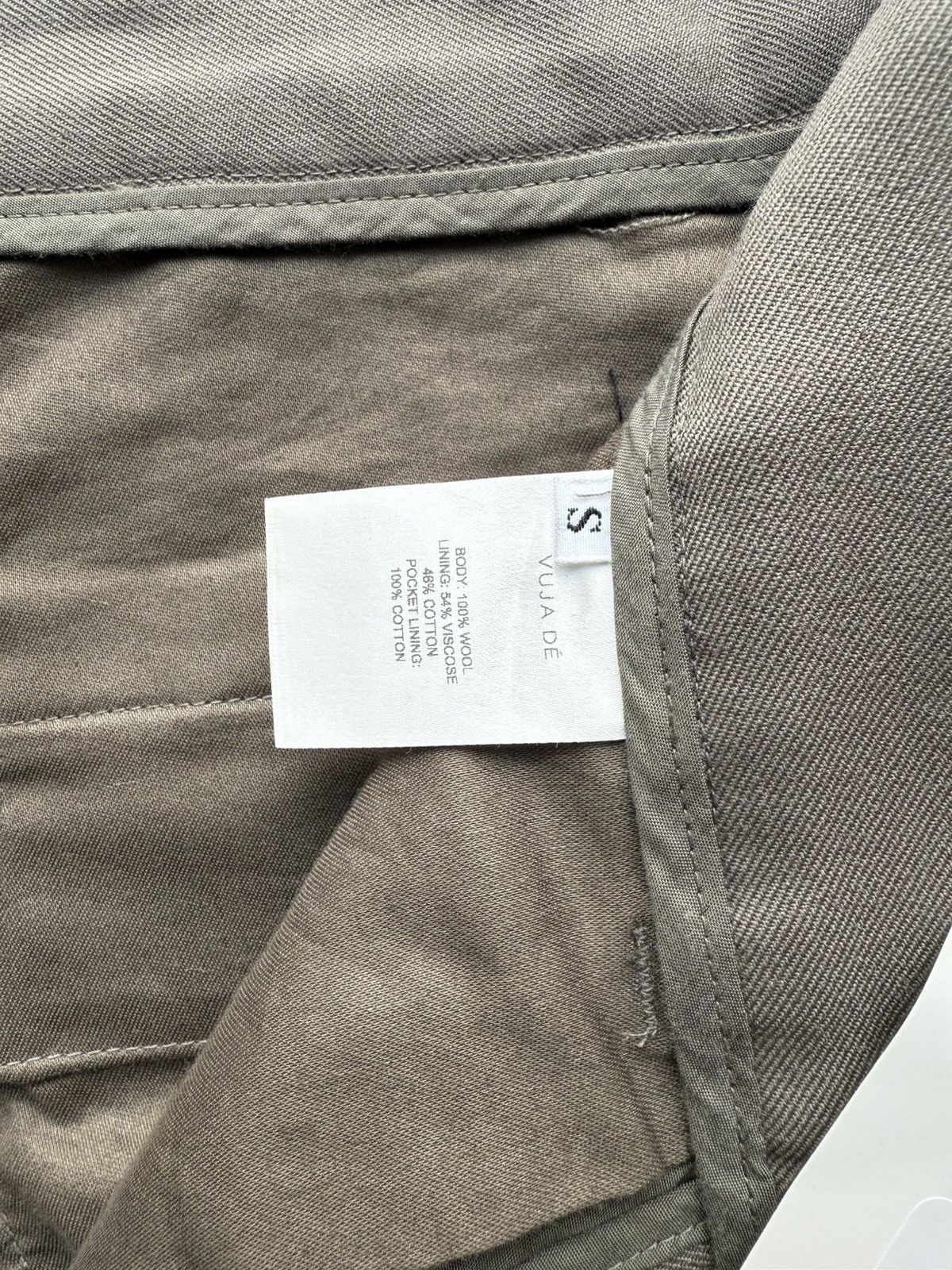 Vuja De Vujade Otis Trousers in Virgin Wool Size US 33 - 6 Thumbnail