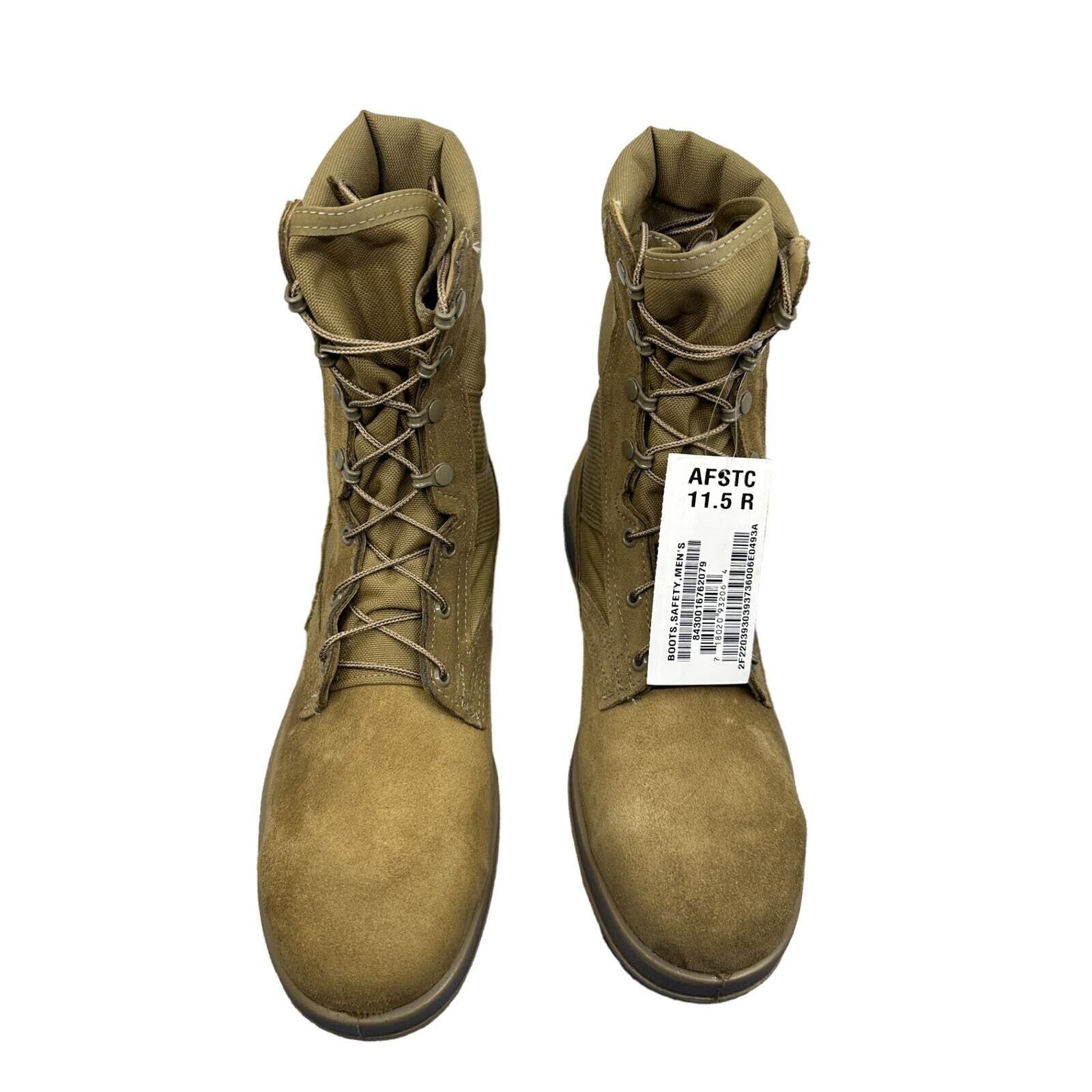 Belleville Belleville Mens 11.5r Steel Toe Hot Weather Boots AFSTC 2055 Size US 11.5 / EU 44-45 - 5 Thumbnail