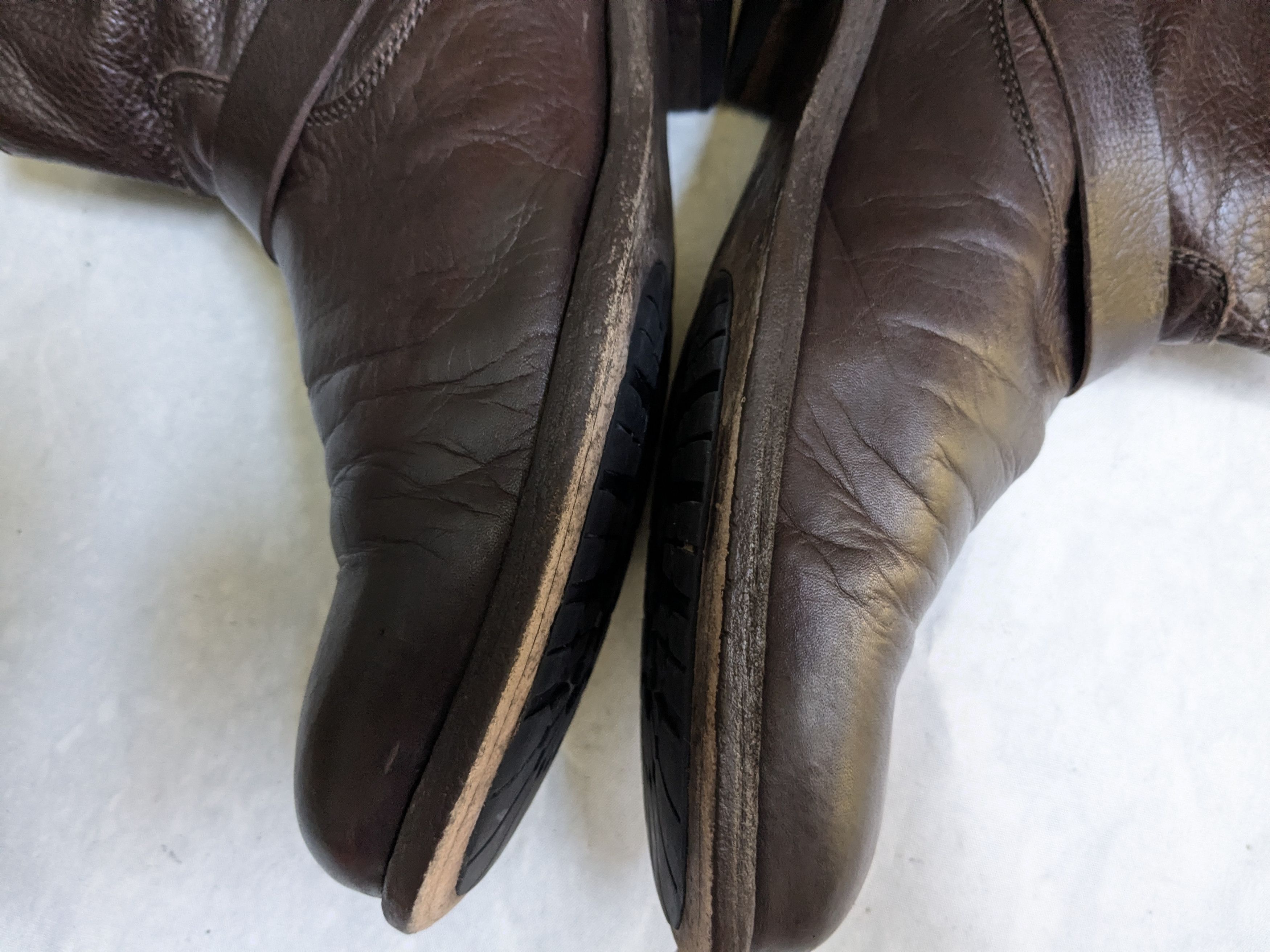 Frye Frye Engineer Brown Leather 11 D Leather Buckle Size US 11 / EU 44 - 15 Thumbnail
