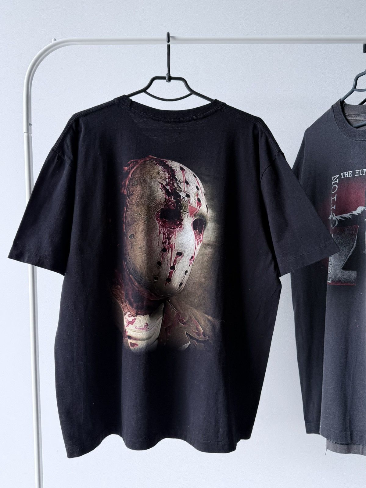 Vintage Vintage 90s Jason Voorhees Friday 13 Bootleg T-Shirt Tee Size US XL / EU 56 / 4 - 2 Thumbnail